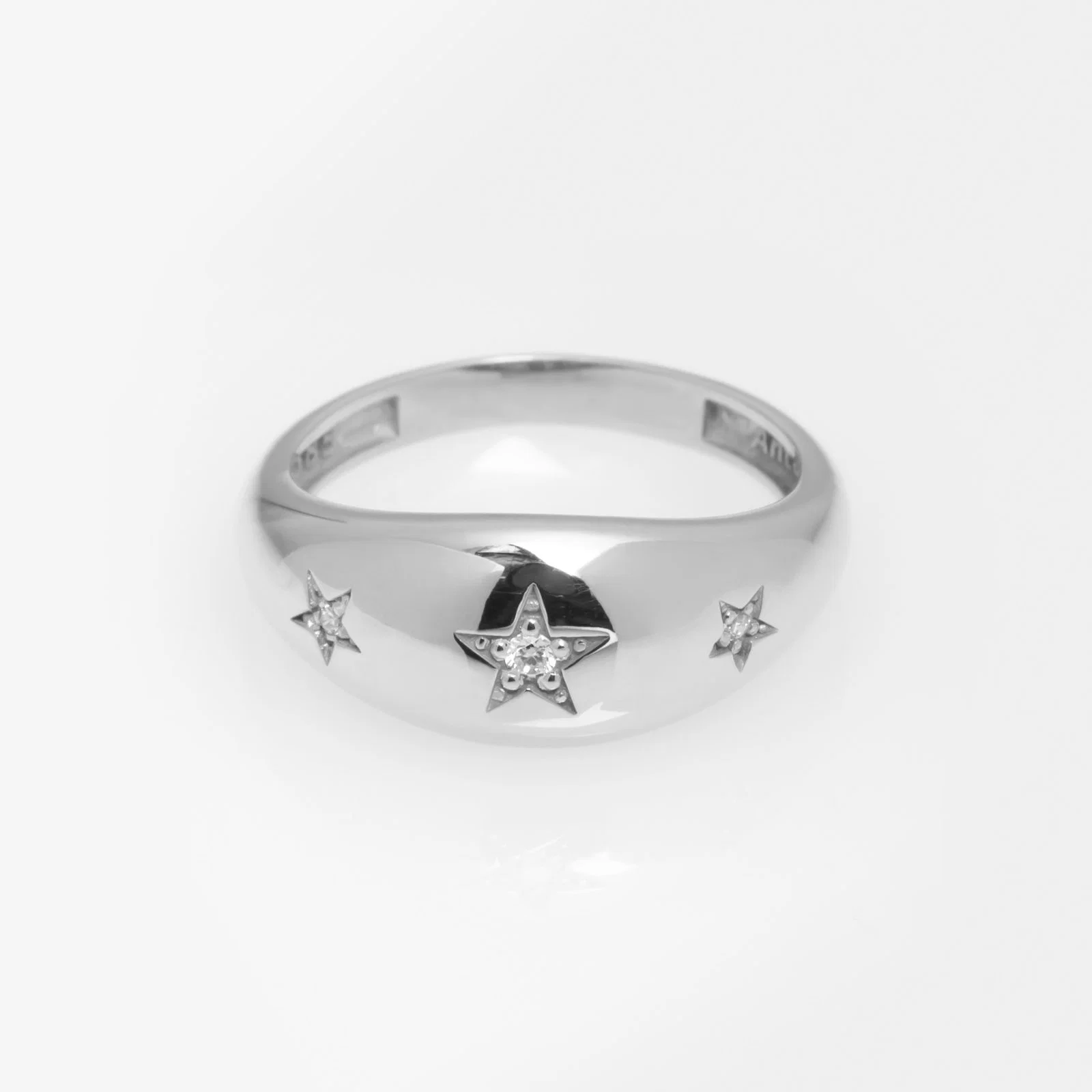 North Star Dome Ring — additional product image 7 from AntEva Crafts