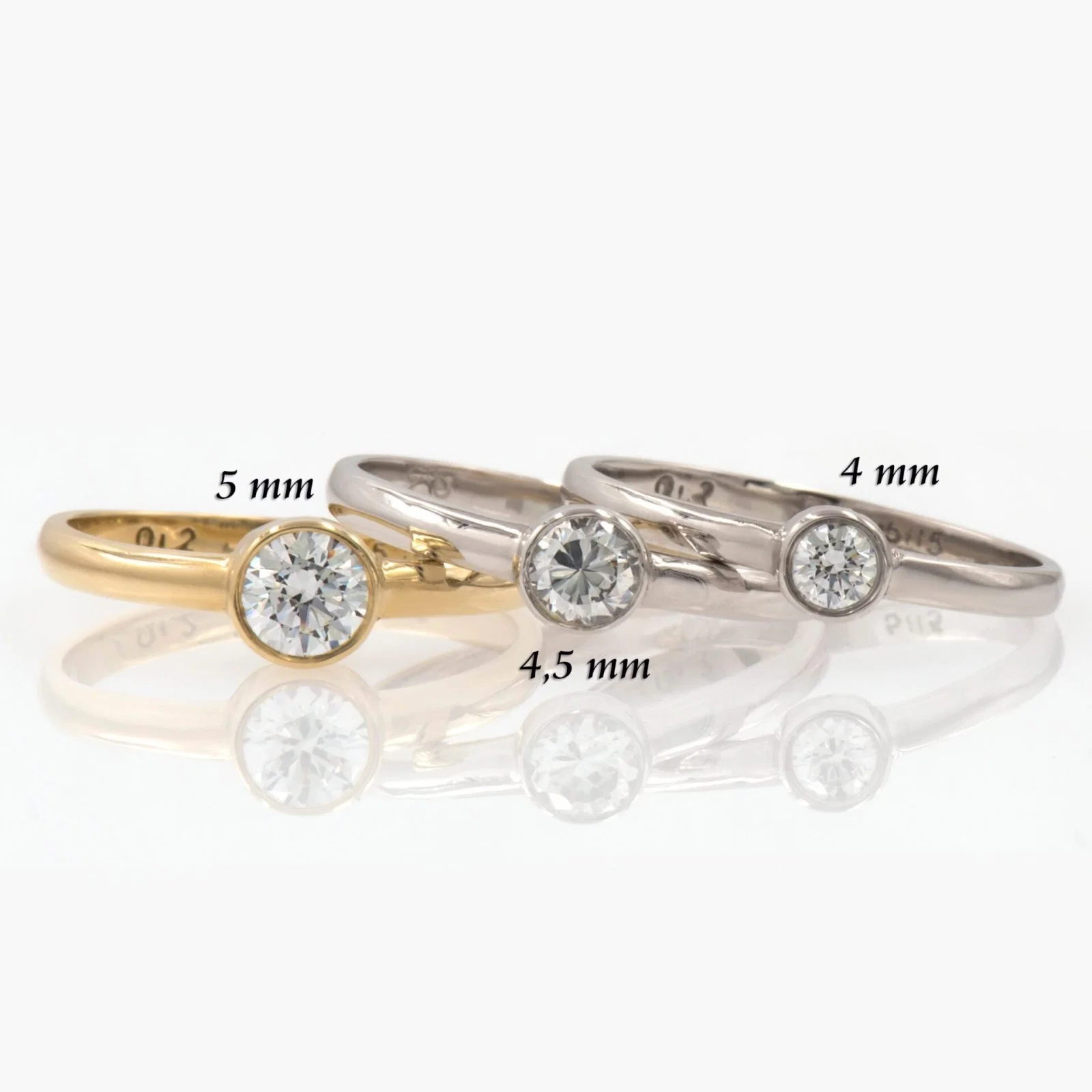 Bezel Solitaire Ring — additional product image 5 from AntEva Crafts