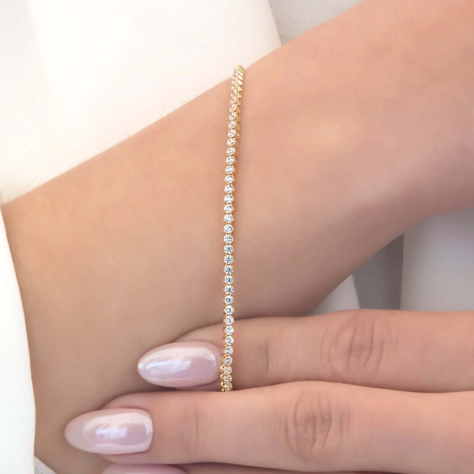 Classic Tennis Bracelet — additional product image 4 from AntEva Crafts