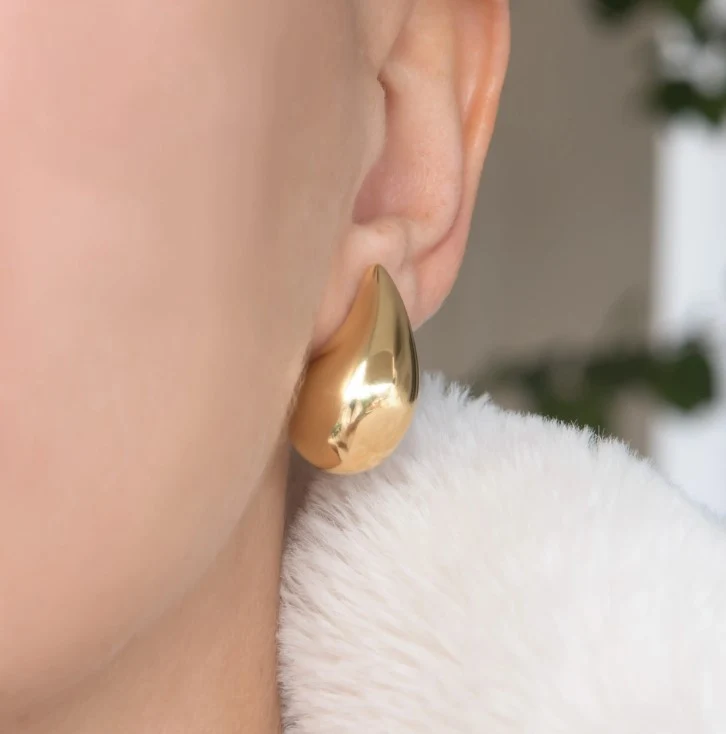 Kendall Big Dome Earrings — additional product image 6 from AntEva Crafts