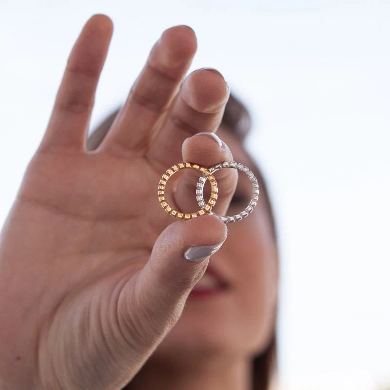 Scalloped Band Ring — additional product image 4 from AntEva Crafts