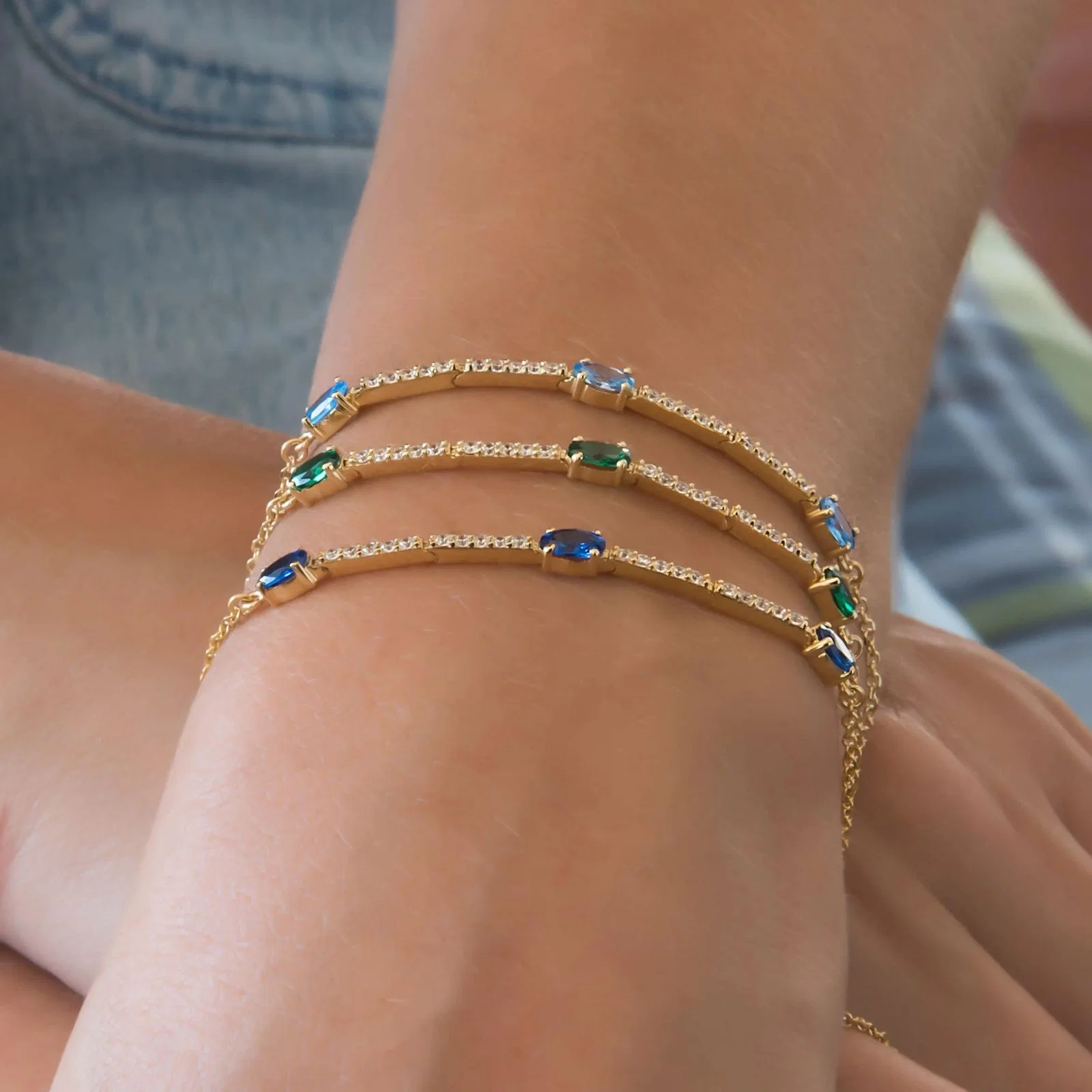 Tennis Marquise Bracelet — additional product image 7 from AntEva Crafts