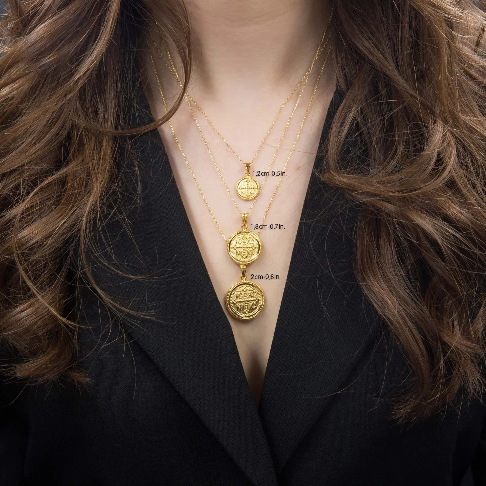 Christian Coin Double Sided Pendant — additional product image 9 from AntEva Crafts