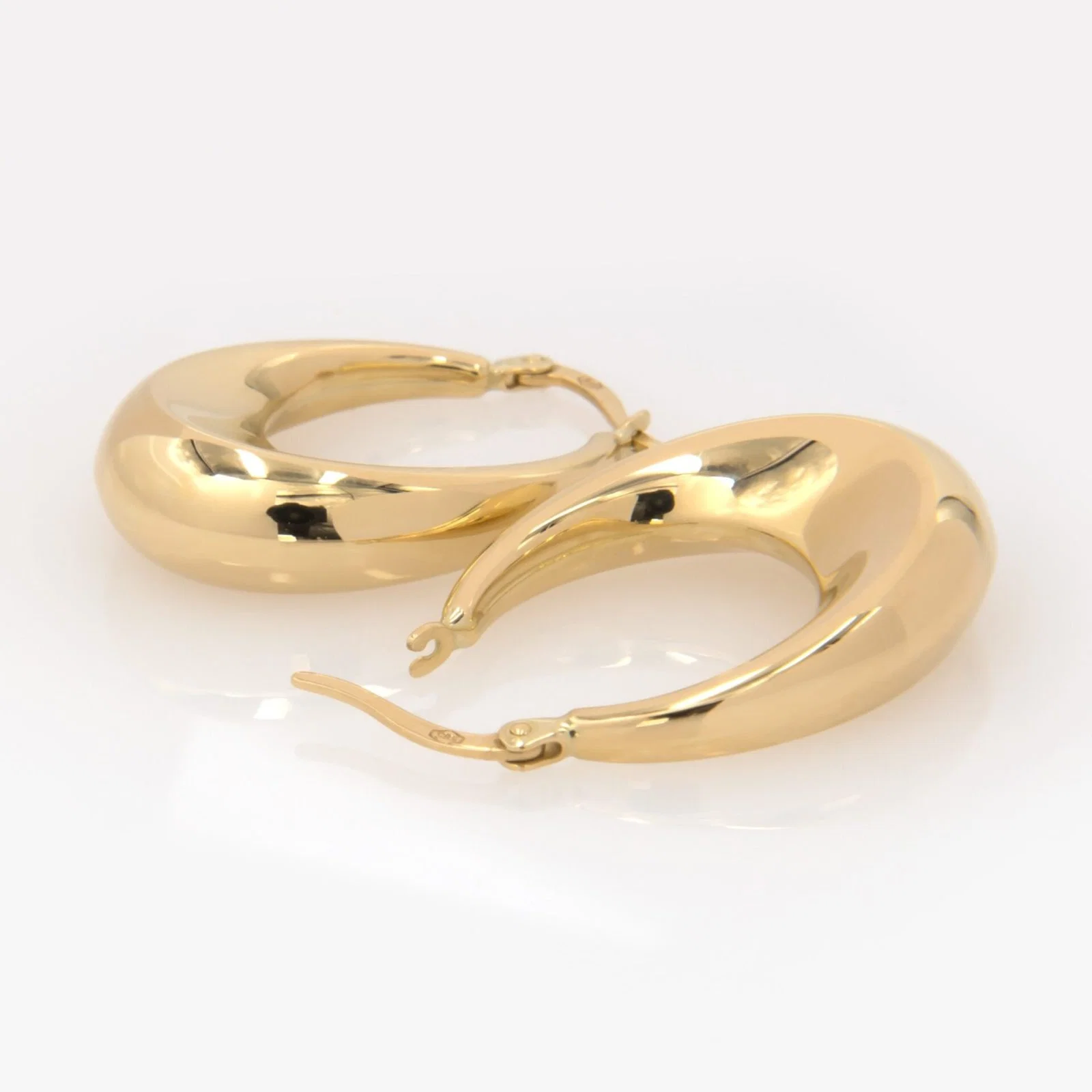 Oval Dome Drop Earrings — additional product image 5 from AntEva Crafts