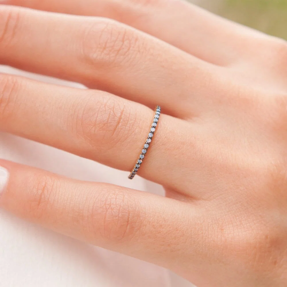 Full Eternity Opal Ring — additional product image 2 from AntEva Crafts