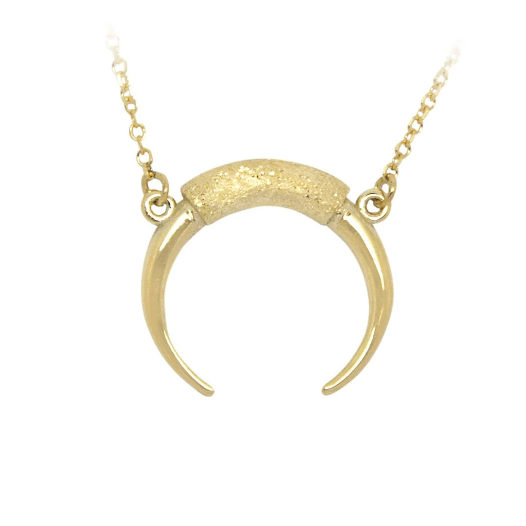 Horn Necklace — additional product image 4 from AntEva Crafts