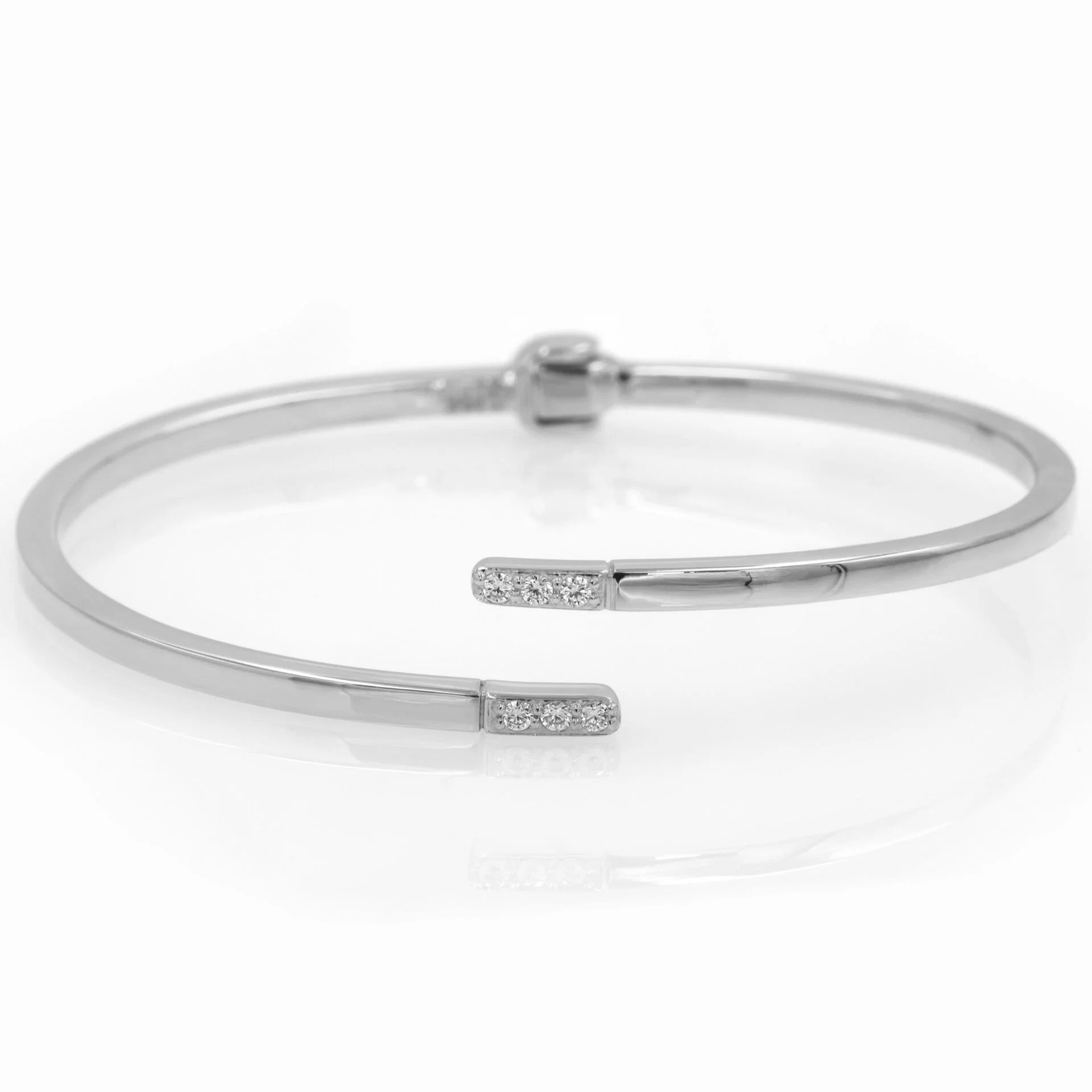 Open Diamond Bangle — additional product image 7 from AntEva Crafts