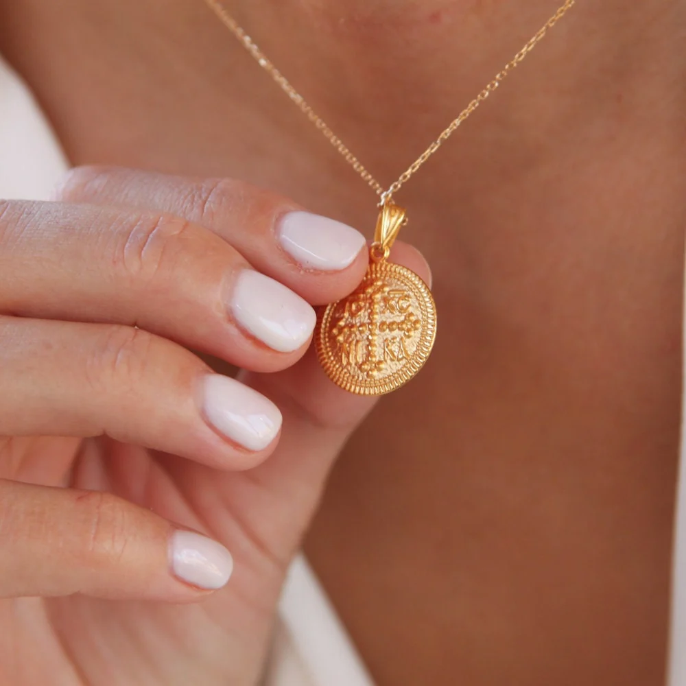 Christian Oval EntoutoNika Pendant in 2 sizes — additional product image 5 from AntEva Crafts