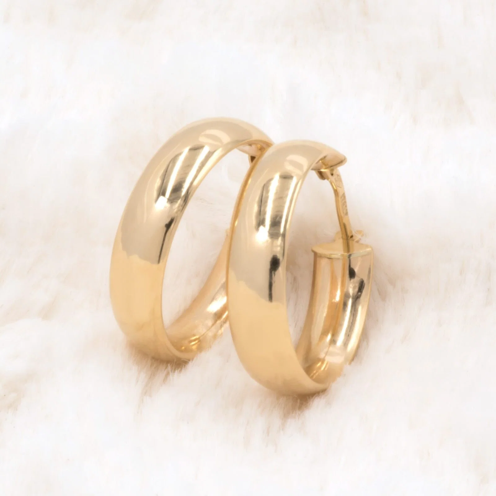 Classic Hoop Earrings — additional product image 3 from AntEva Crafts