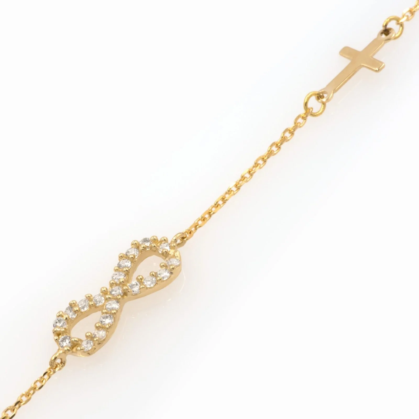 Infinity Chain Bracelet — additional product image 5 from AntEva Crafts