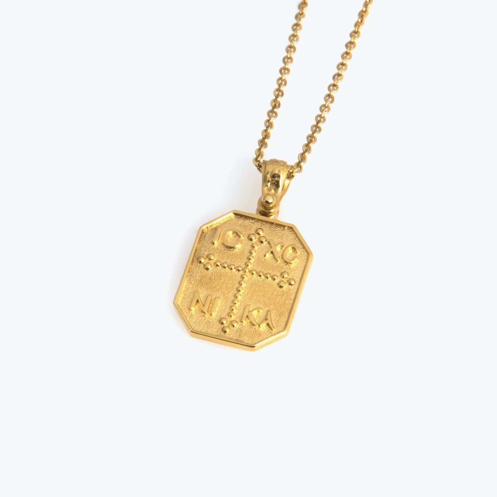 Exagon Christian Necklace — additional product image 4 from AntEva Crafts