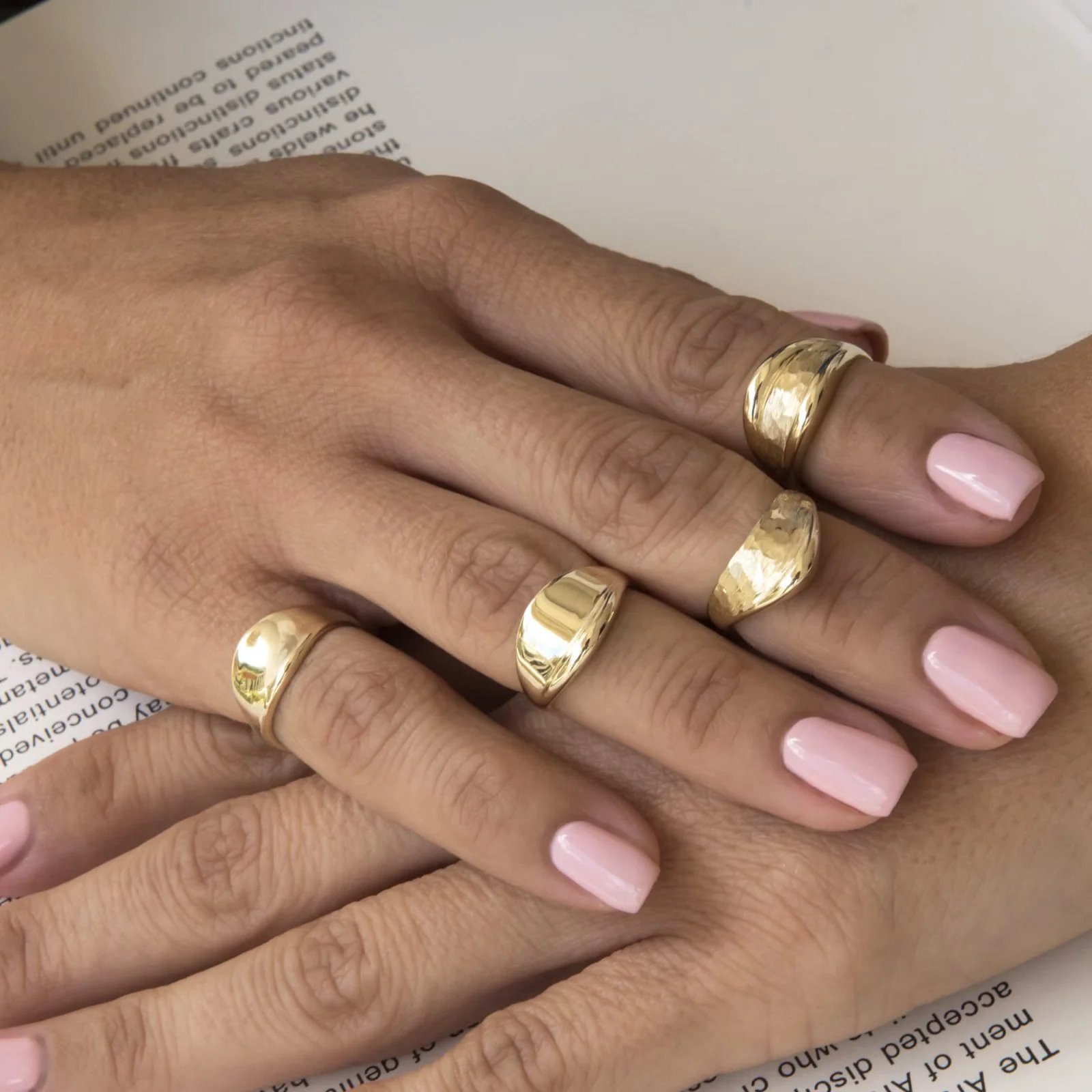 Pinky Signet Ring — additional product image 3 from AntEva Crafts
