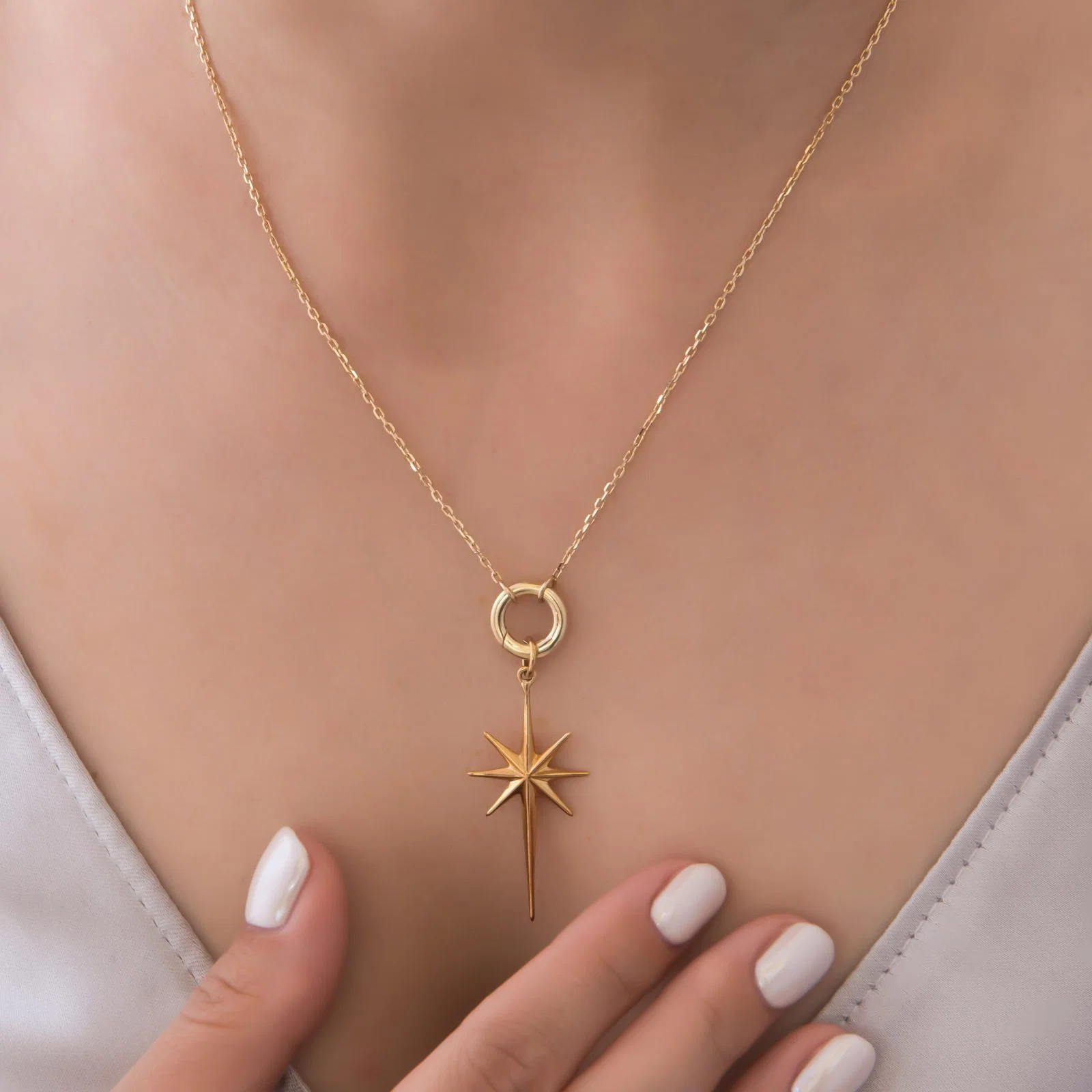 Charm Holder Necklace — additional product image 6 from AntEva Crafts