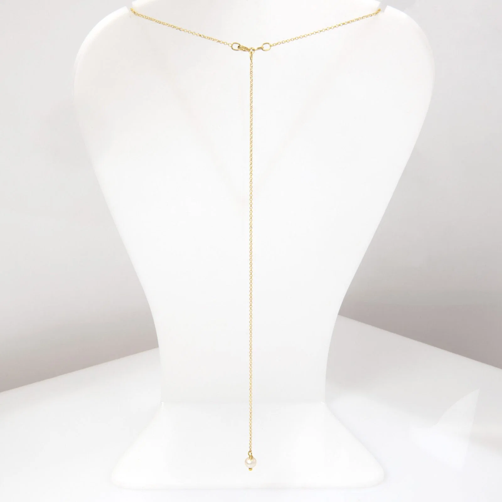 Pearl Backdrop Necklace — additional product image 6 from AntEva Crafts