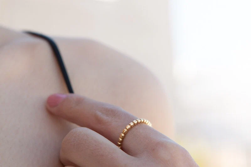 Scalloped Band Ring — additional product image 2 from AntEva Crafts