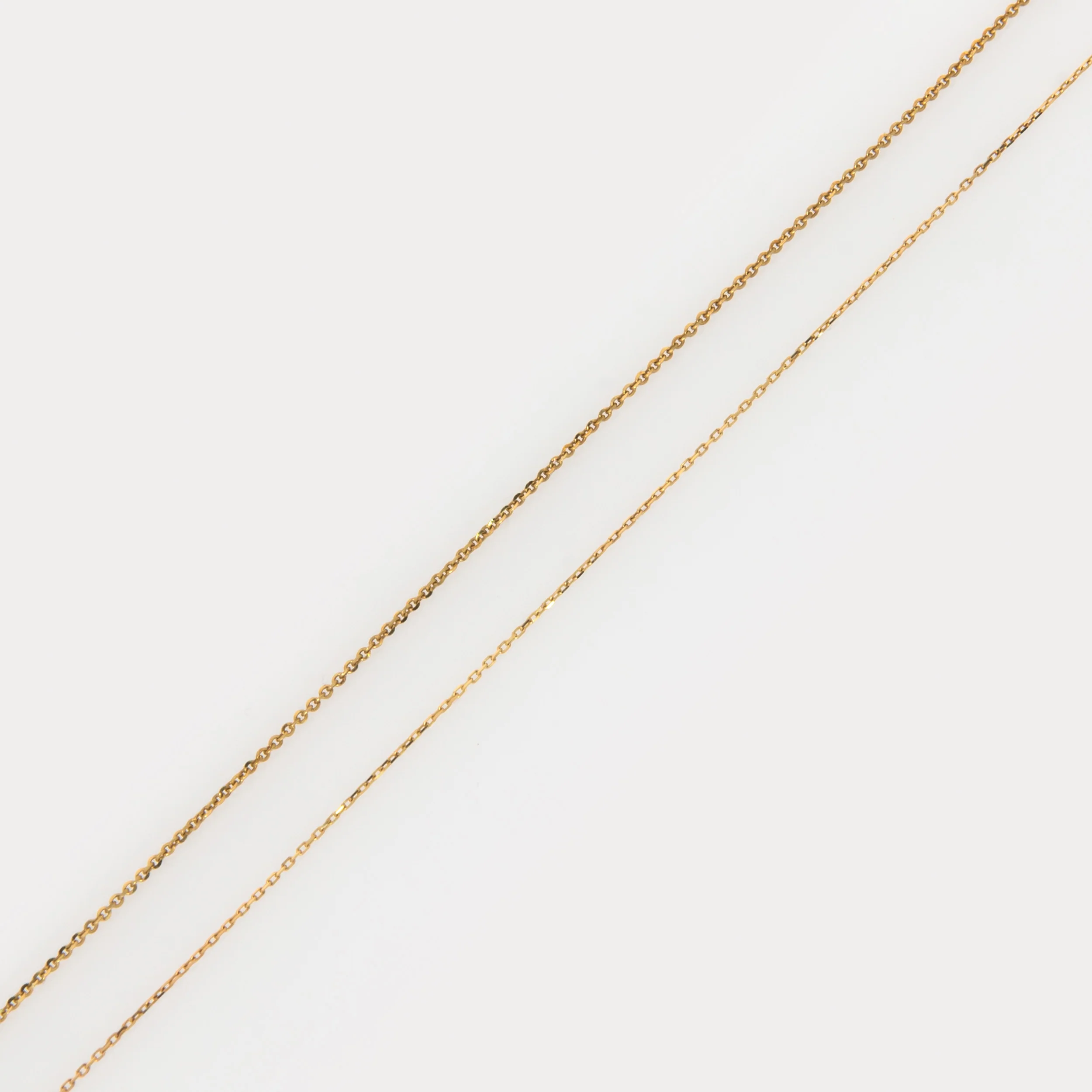 Solid Gold Cable Chain Necklace — additional product image 2 from AntEva Crafts