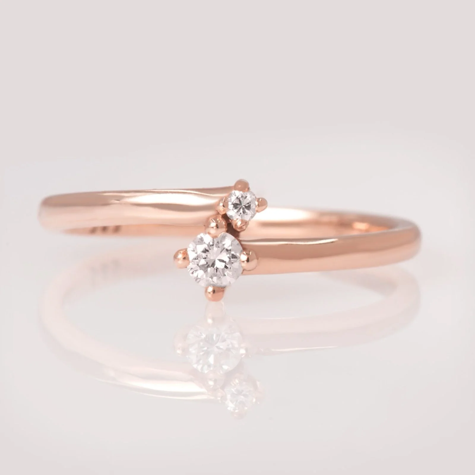 Bypass Diamond Ring — additional product image 6 from AntEva Crafts