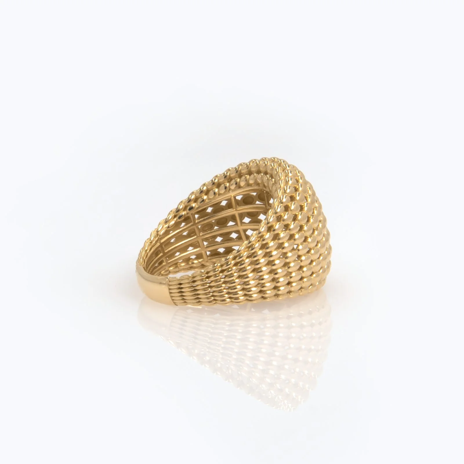 Chunky Beaded Ring — additional product image 4 from AntEva Crafts