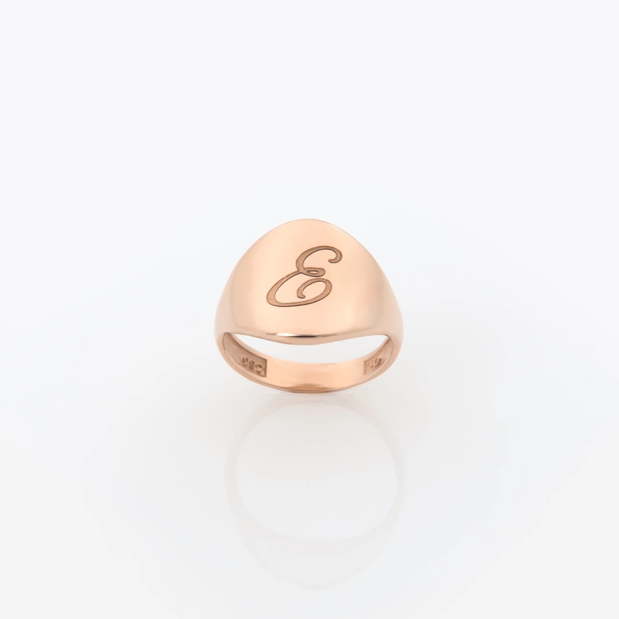Personalized Pinky Signet Ring — additional product image 5 from AntEva Crafts