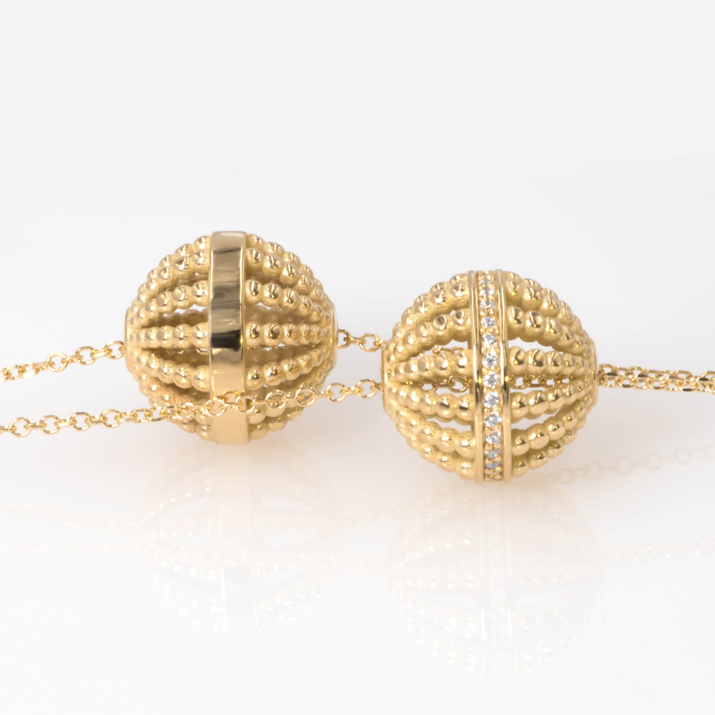 Ball Charm Necklace — additional product image 3 from AntEva Crafts