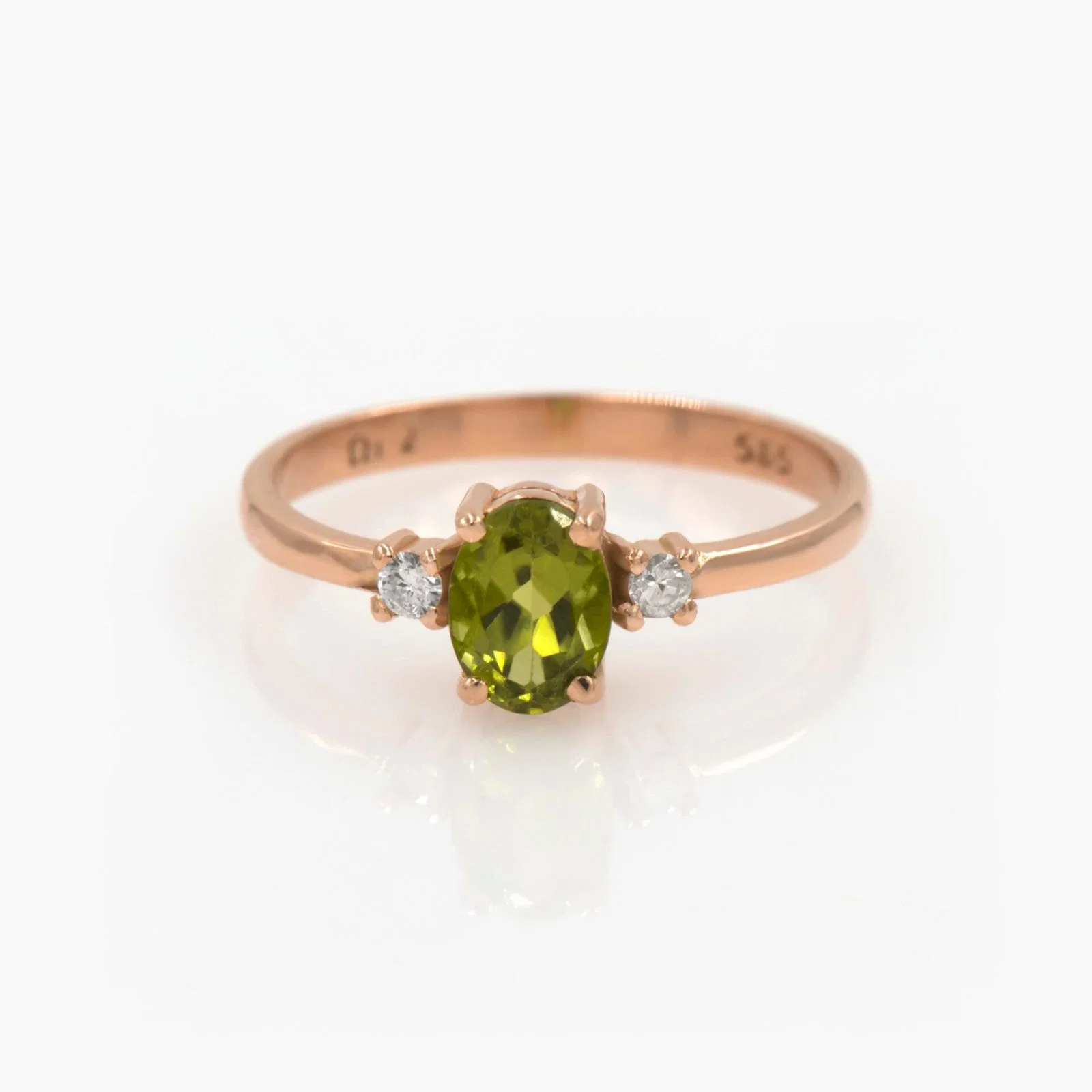 Oval Birthstone Ring — additional product image 5 from AntEva Crafts