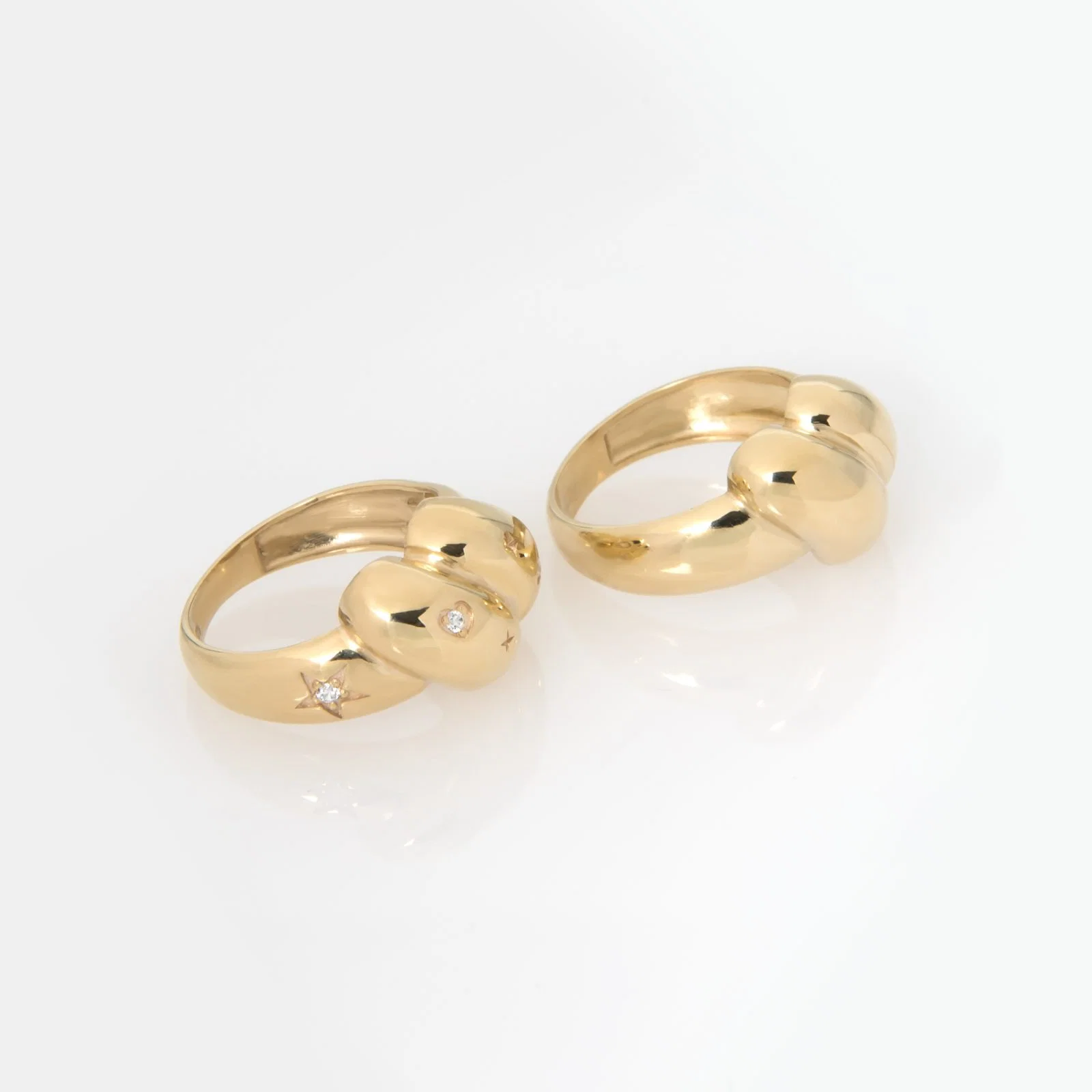 Twisted Double Dome Ring — additional product image 8 from AntEva Crafts