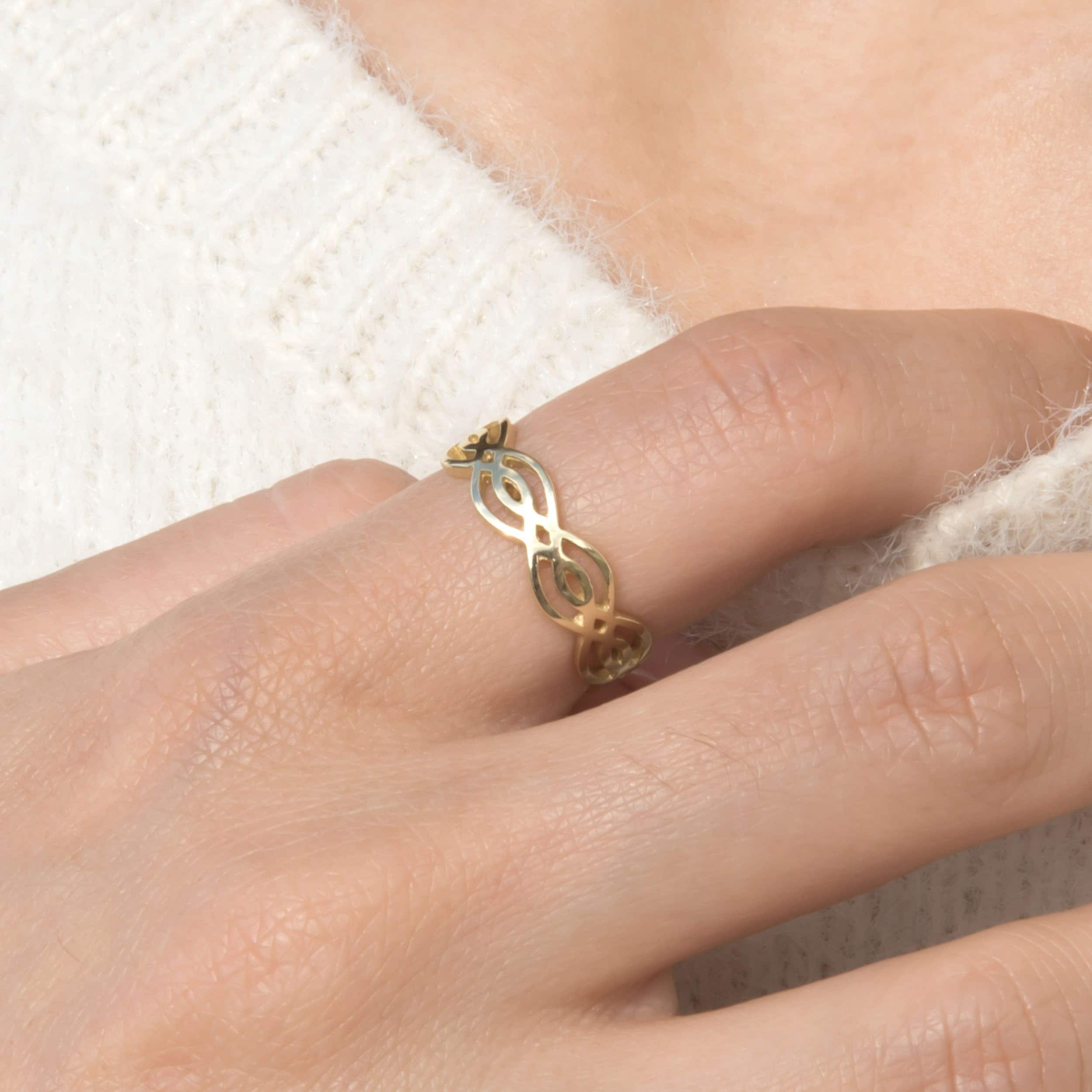 Irish Celtic Ring — additional product image 4 from AntEva Crafts