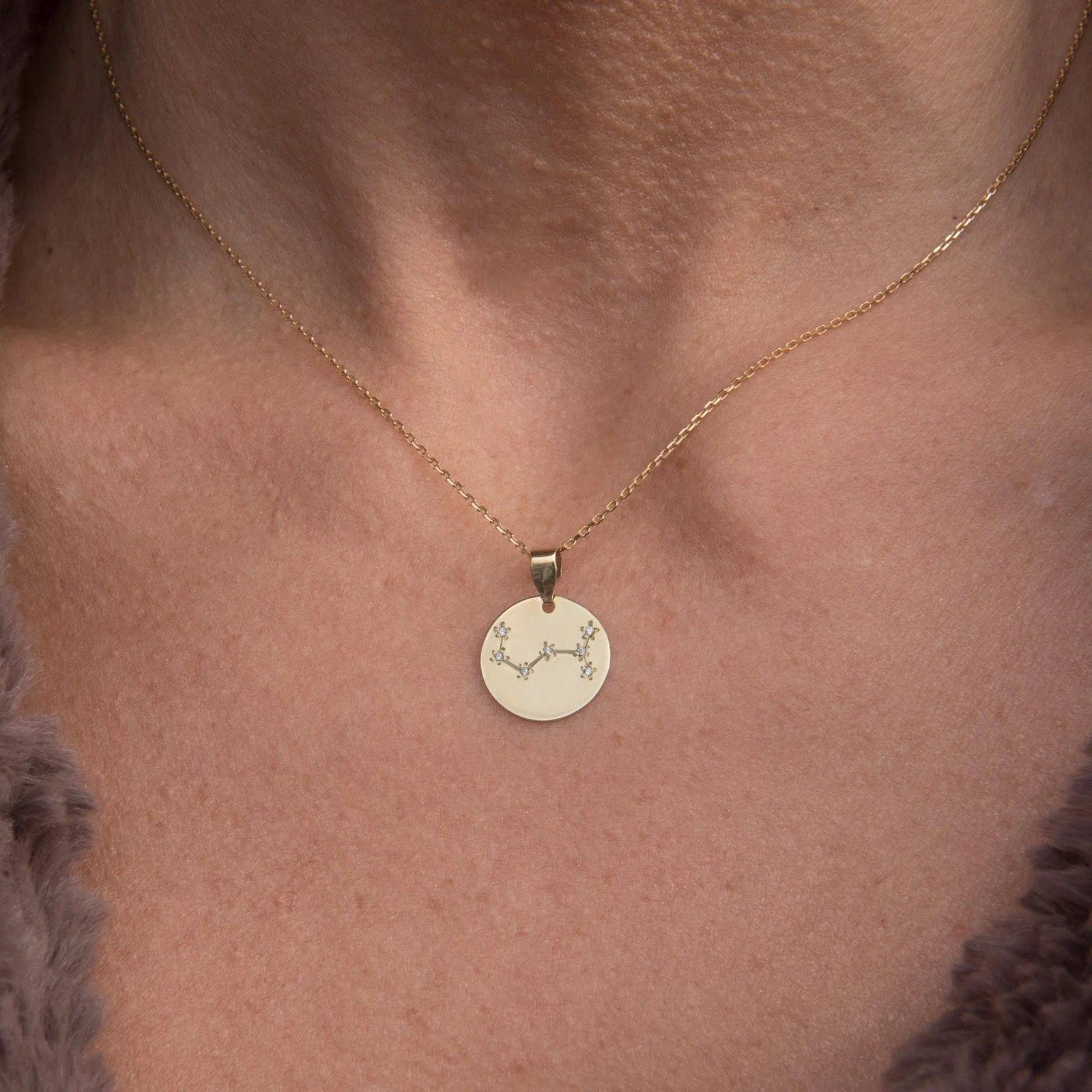 Astrology Zodiac Necklace — additional product image 2 from AntEva Crafts