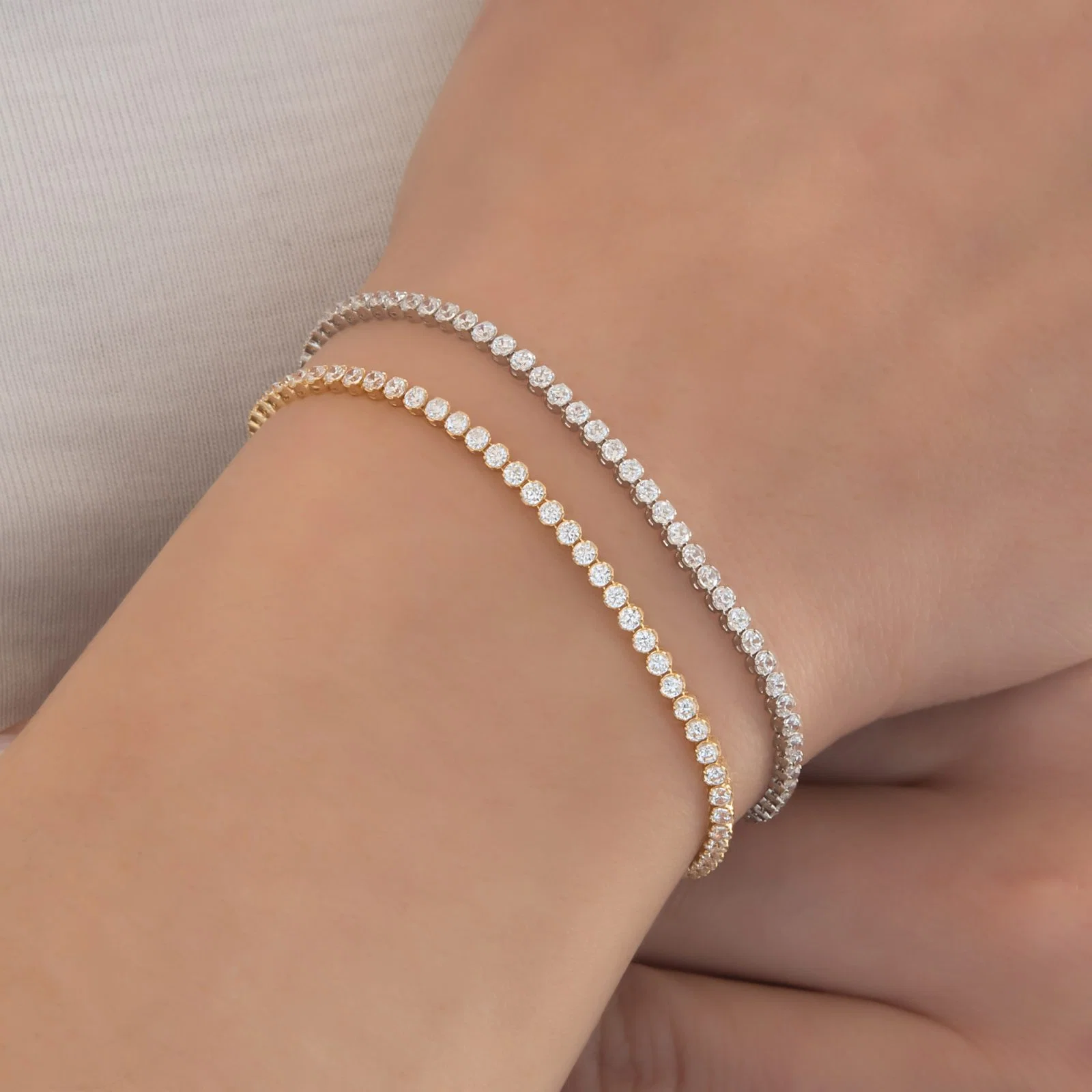 Classic Tennis Bracelet — additional product image 2 from AntEva Crafts