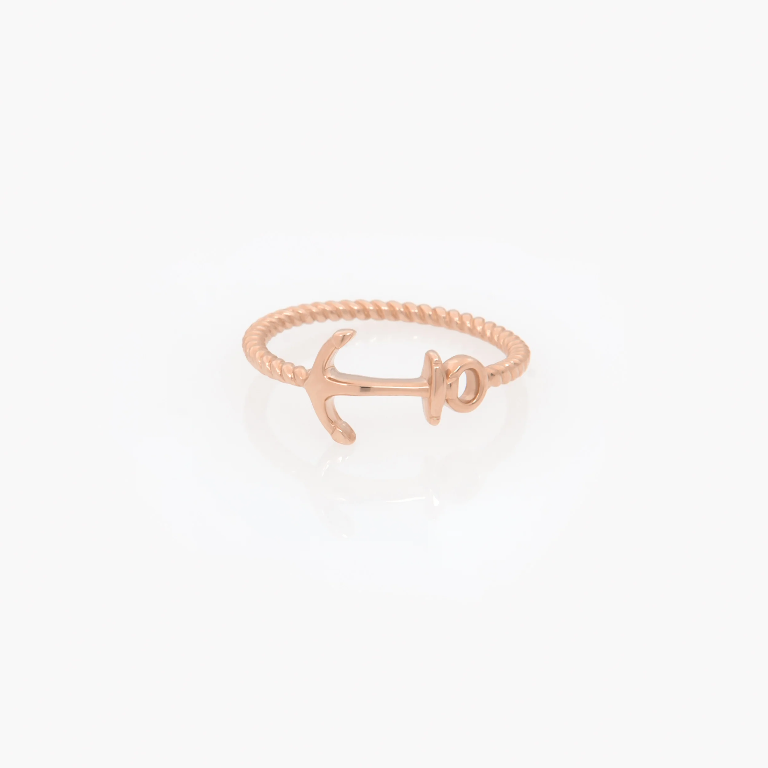 Textured Band Anchor Ring — additional product image 5 from AntEva Crafts