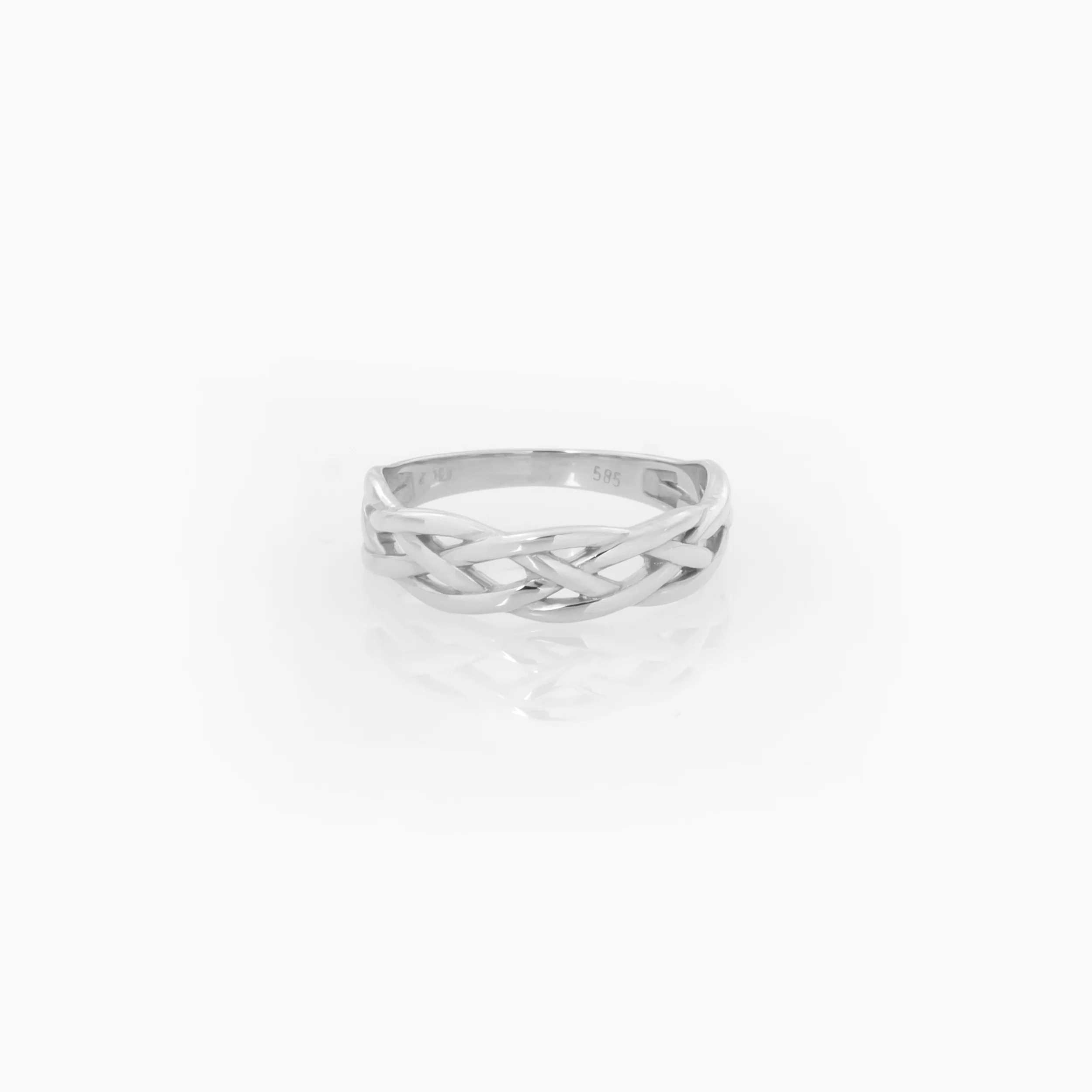 Irish Knot Chain Ring — additional product image 5 from AntEva Crafts