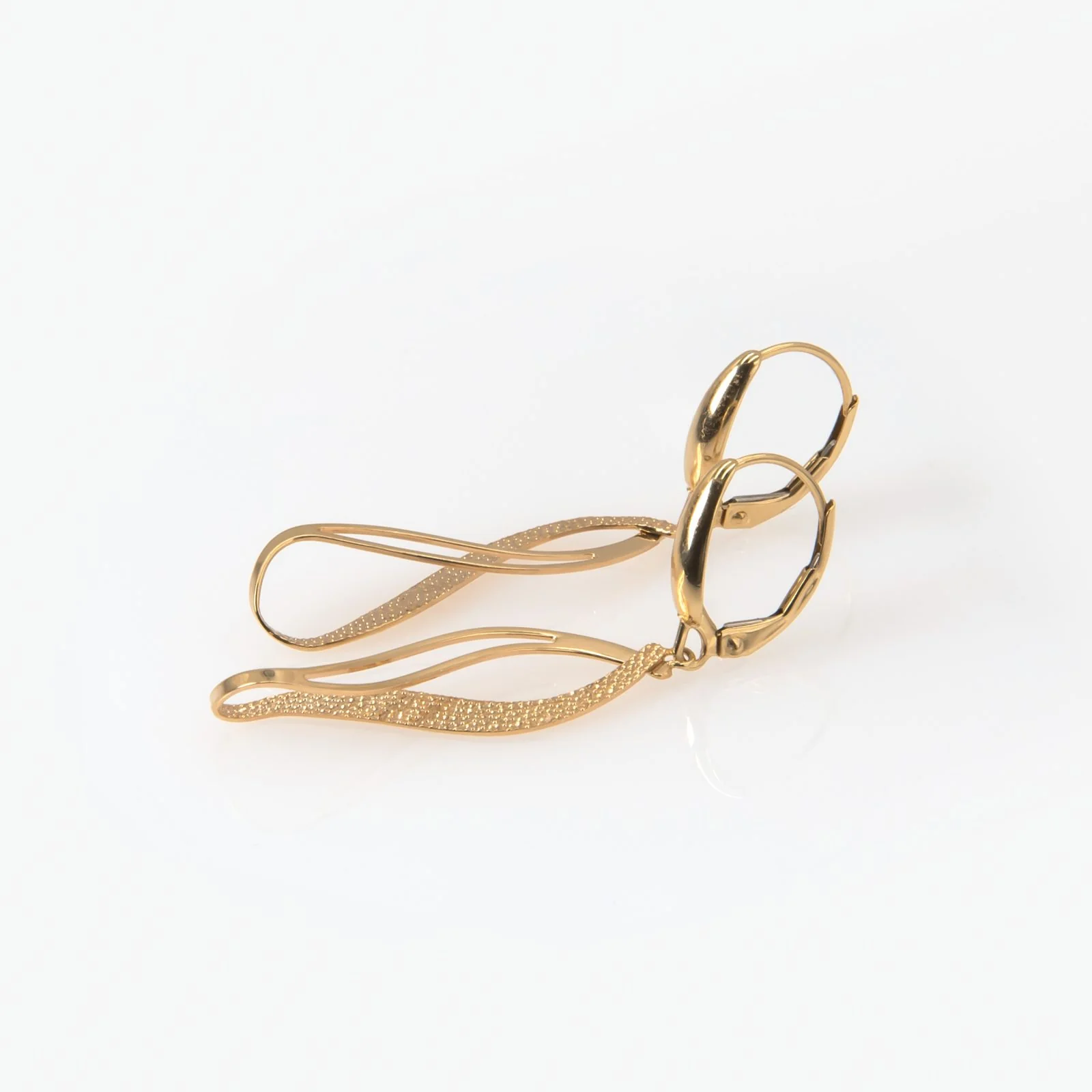 Infinity Shaped Hanging Earrings — additional product image 3 from AntEva Crafts