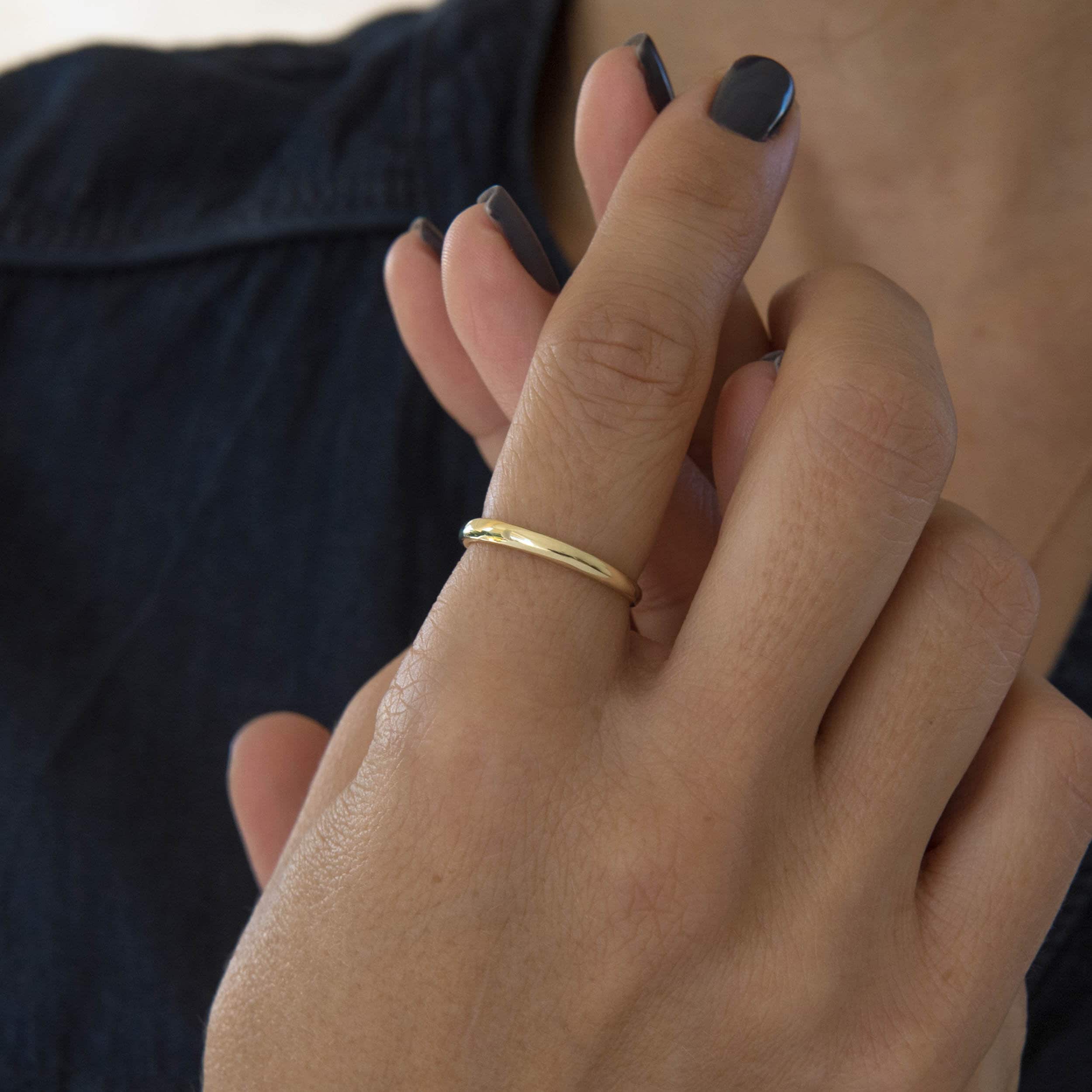 Mini Dome Ring — additional product image 2 from AntEva Crafts