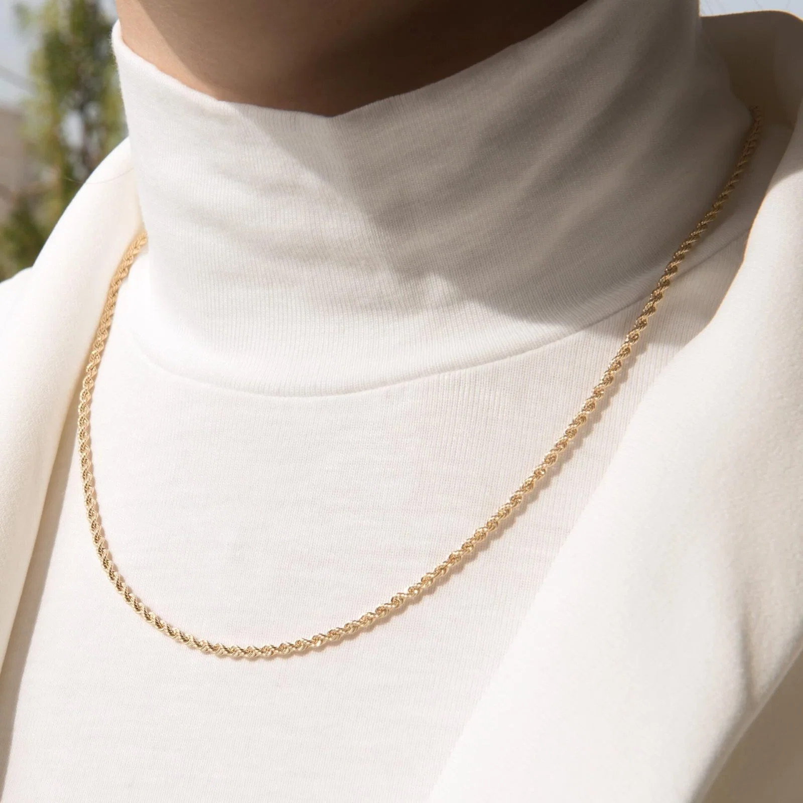 Rope Chain Necklace — additional product image 5 from AntEva Crafts