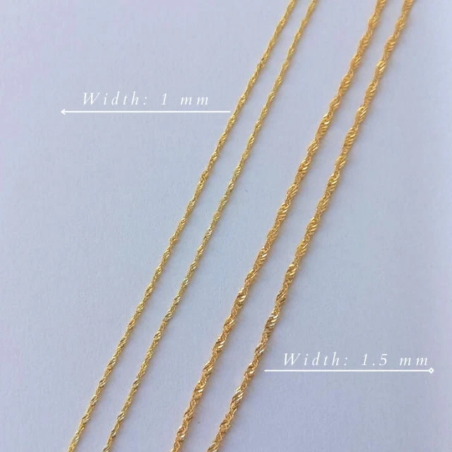 Singapore Chain Necklace — additional product image 6 from AntEva Crafts