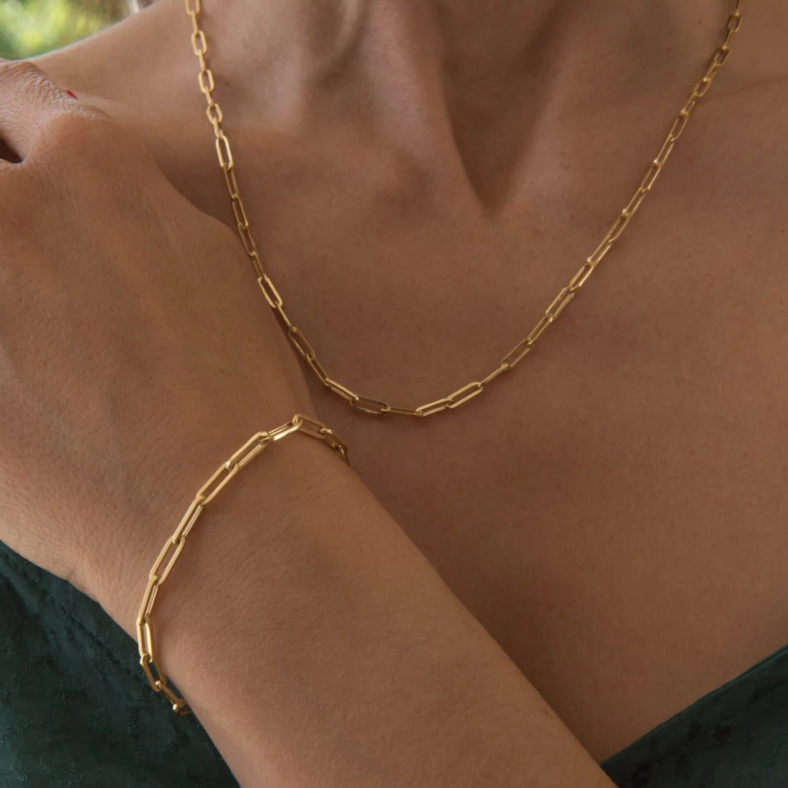 Paper Clip Chain Set — additional product image 2 from AntEva Crafts