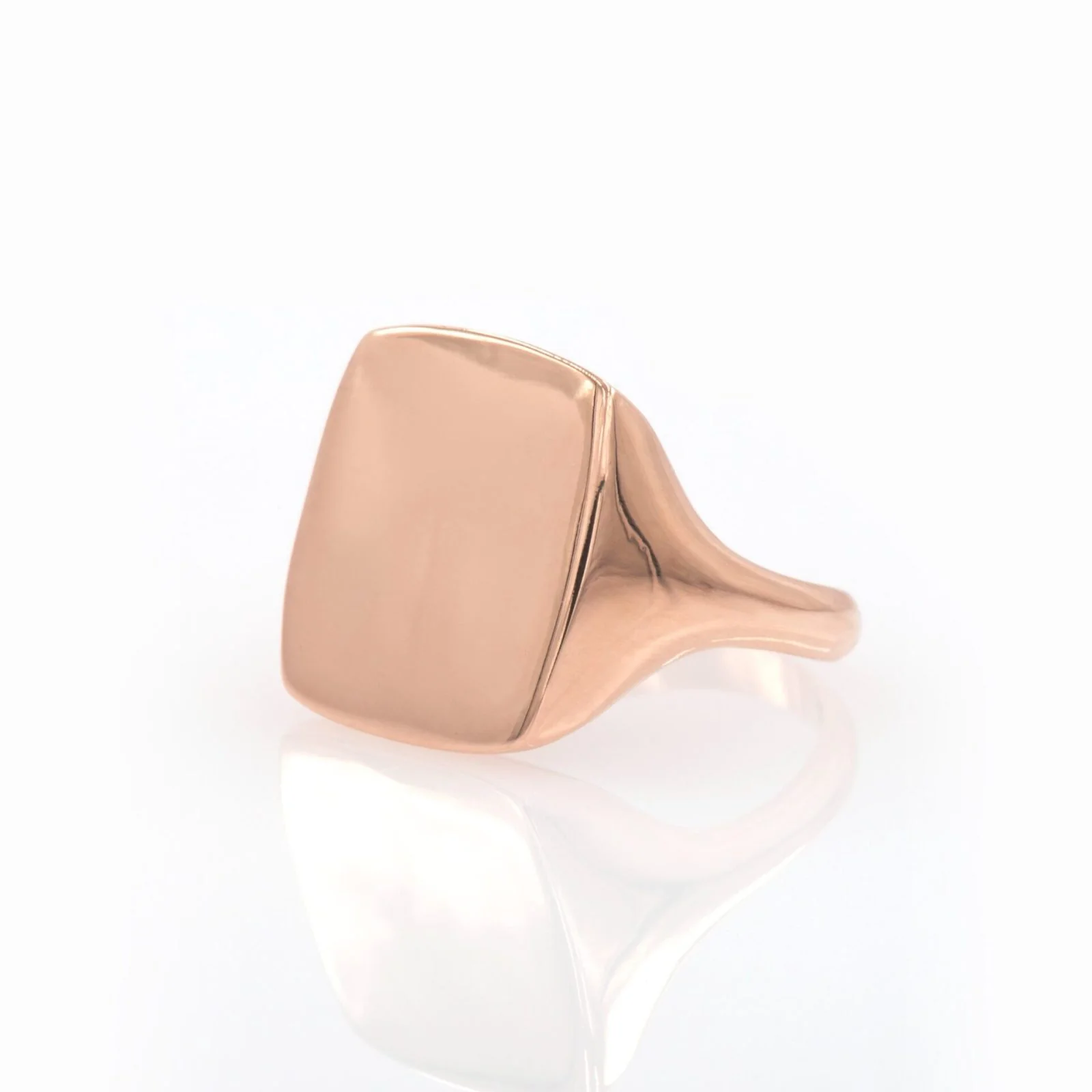 Monogram Square Signet Ring — additional product image 5 from AntEva Crafts