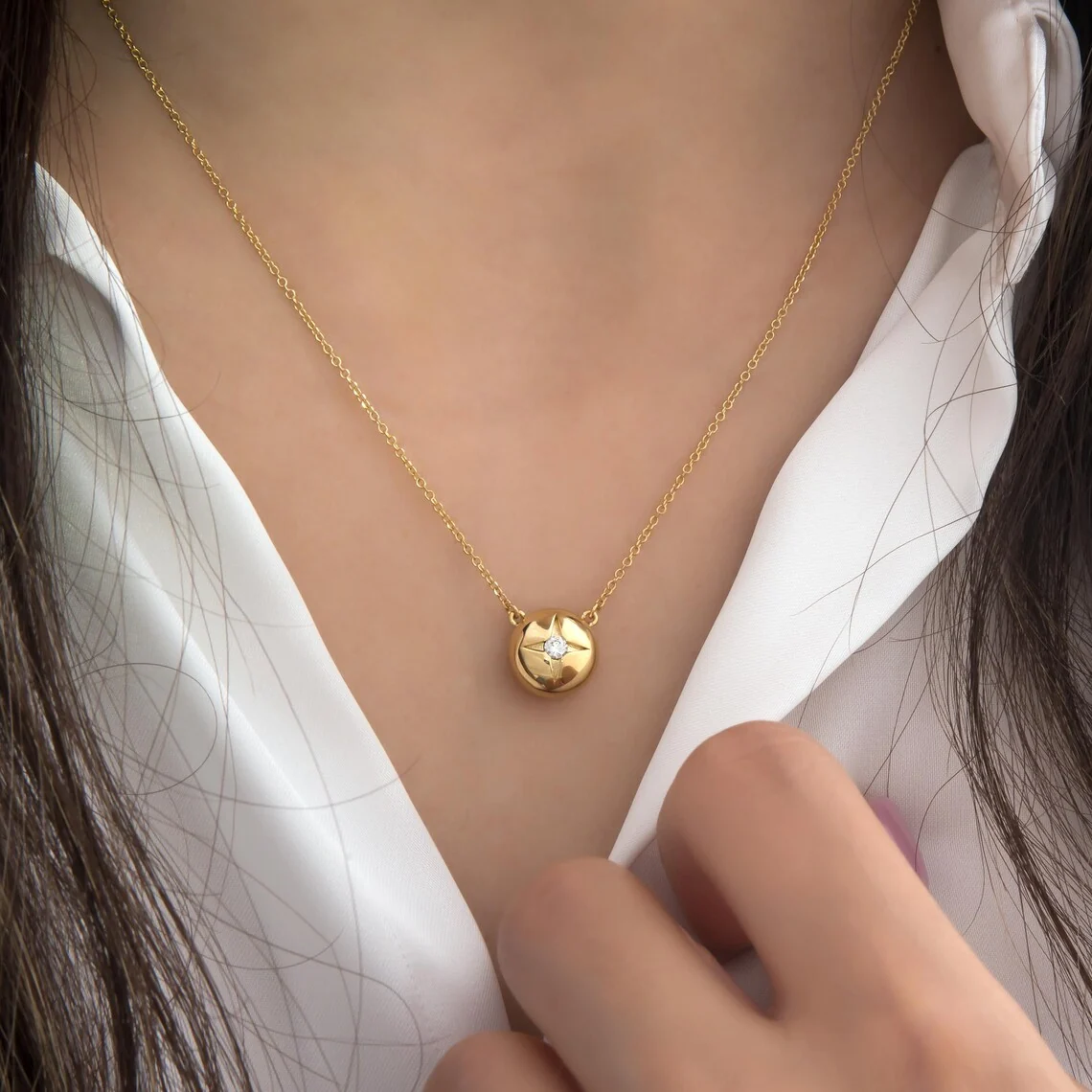 North Star Necklace — additional product image 4 from AntEva Crafts