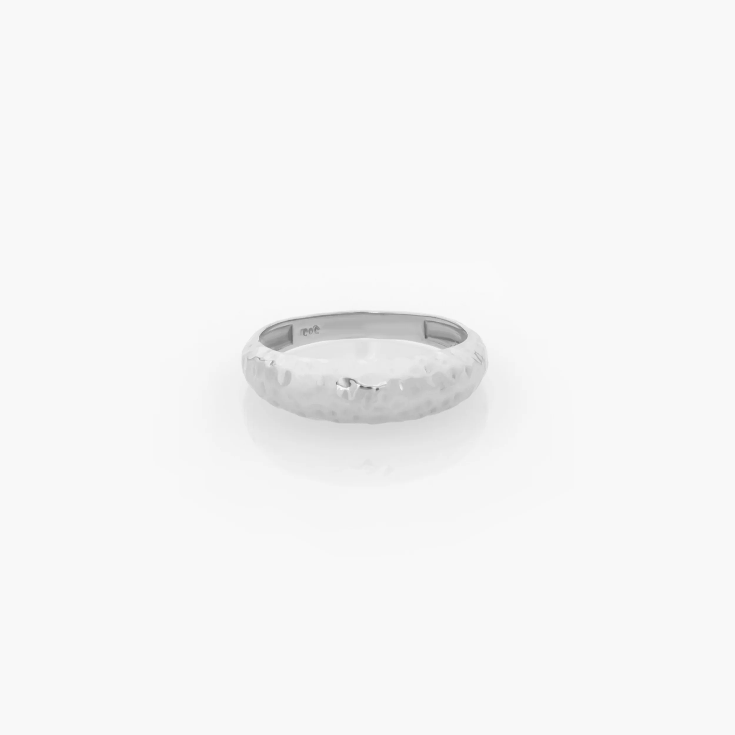 Hammered Dome Ring — additional product image 3 from AntEva Crafts