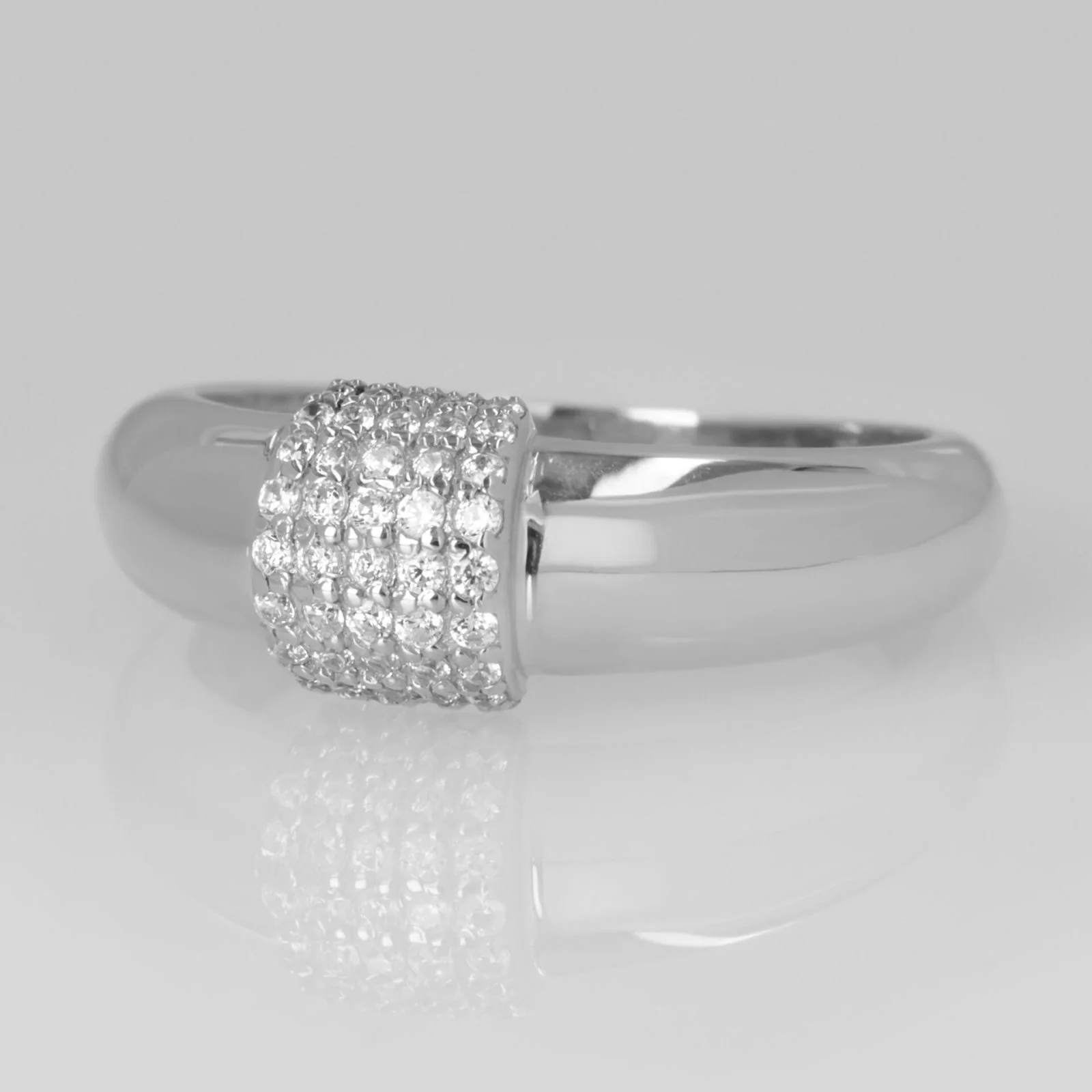 Knot Diamond Dome Ring — additional product image 5 from AntEva Crafts