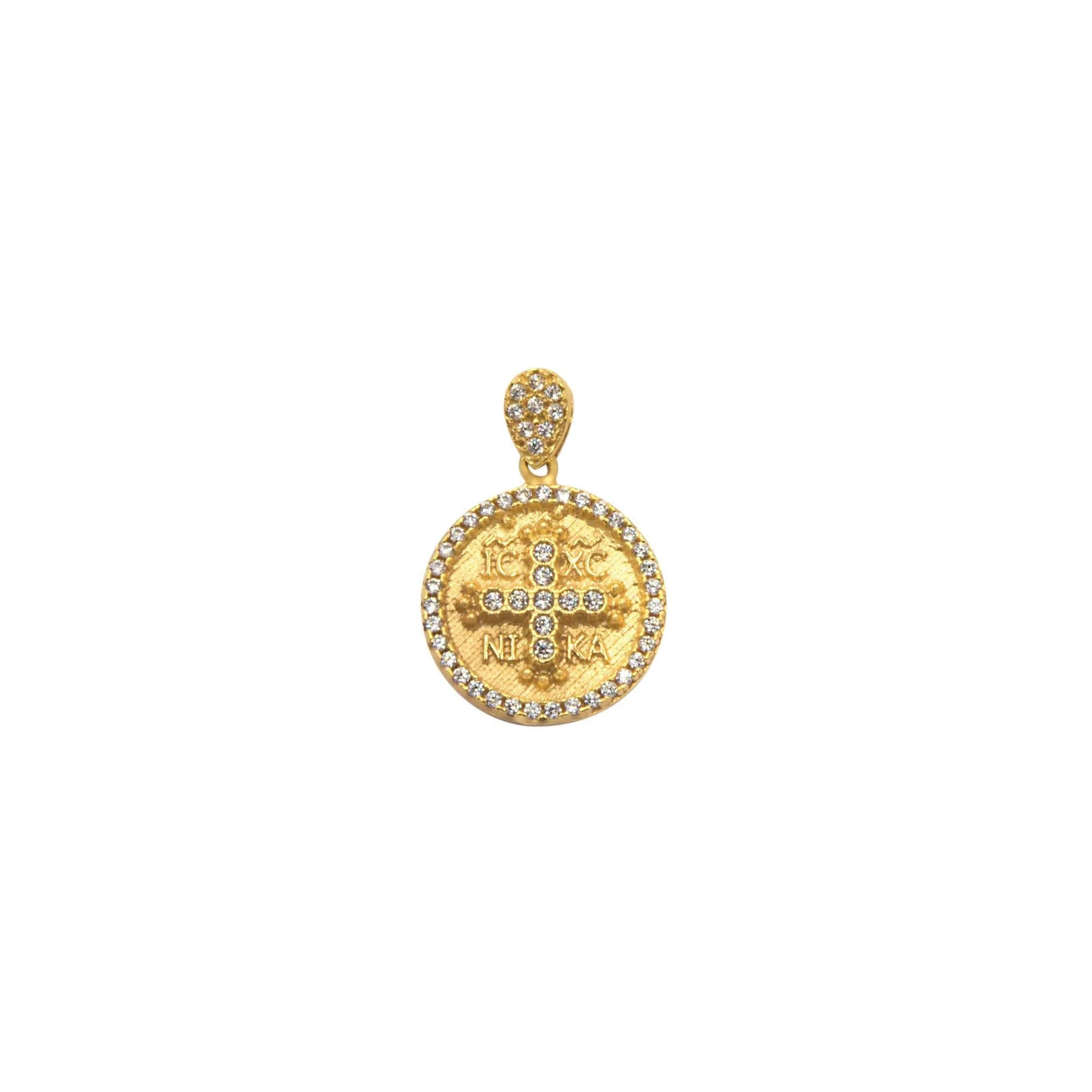 Christian Necklace with Cross & CZ