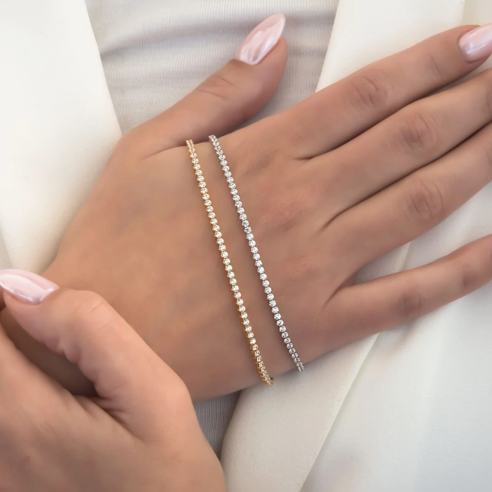 Classic Tennis Bracelet — additional product image 8 from AntEva Crafts