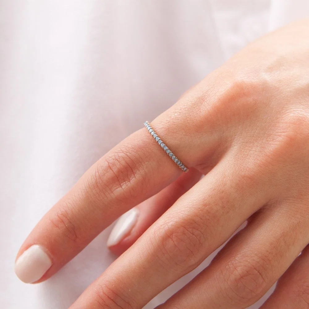 Opal Eternity Ring — additional product image 4 from AntEva Crafts