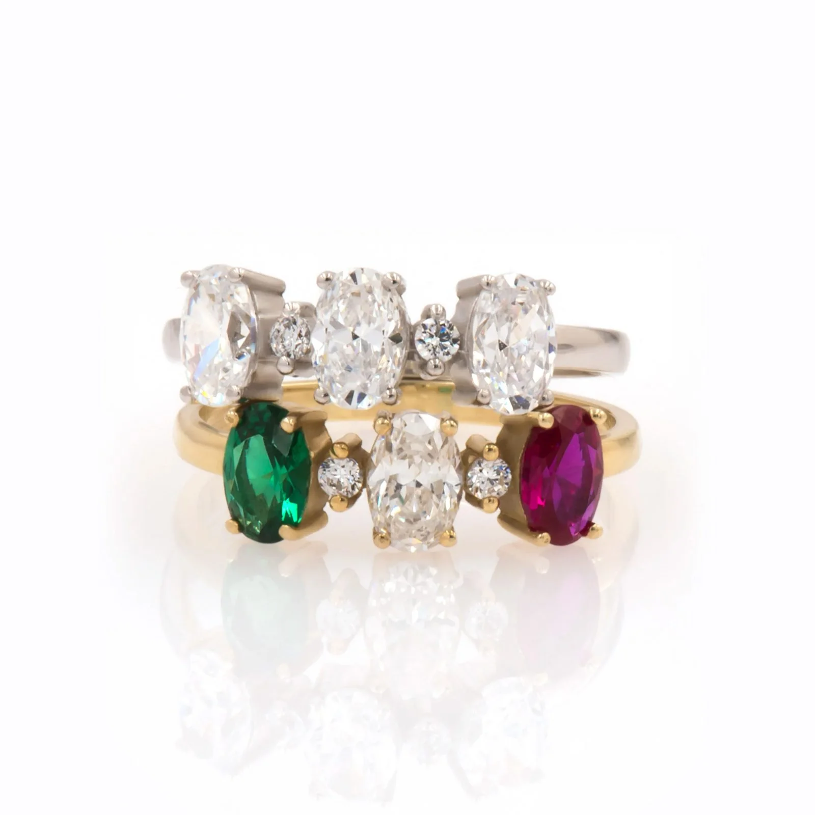 Triple Stone Ring — additional product image 9 from AntEva Crafts