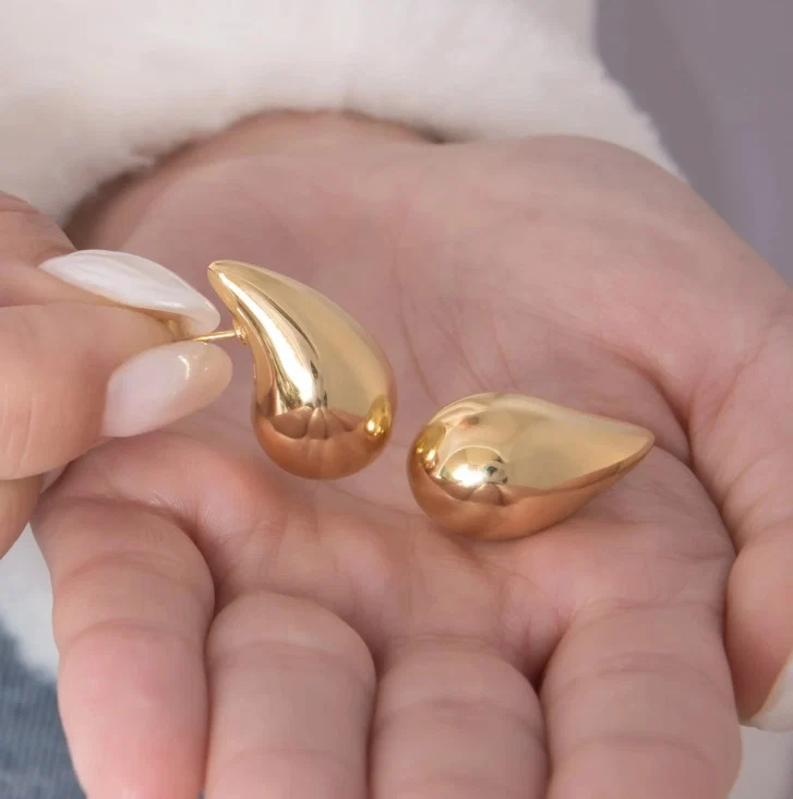 Kendall Big Dome Earrings — additional product image 4 from AntEva Crafts