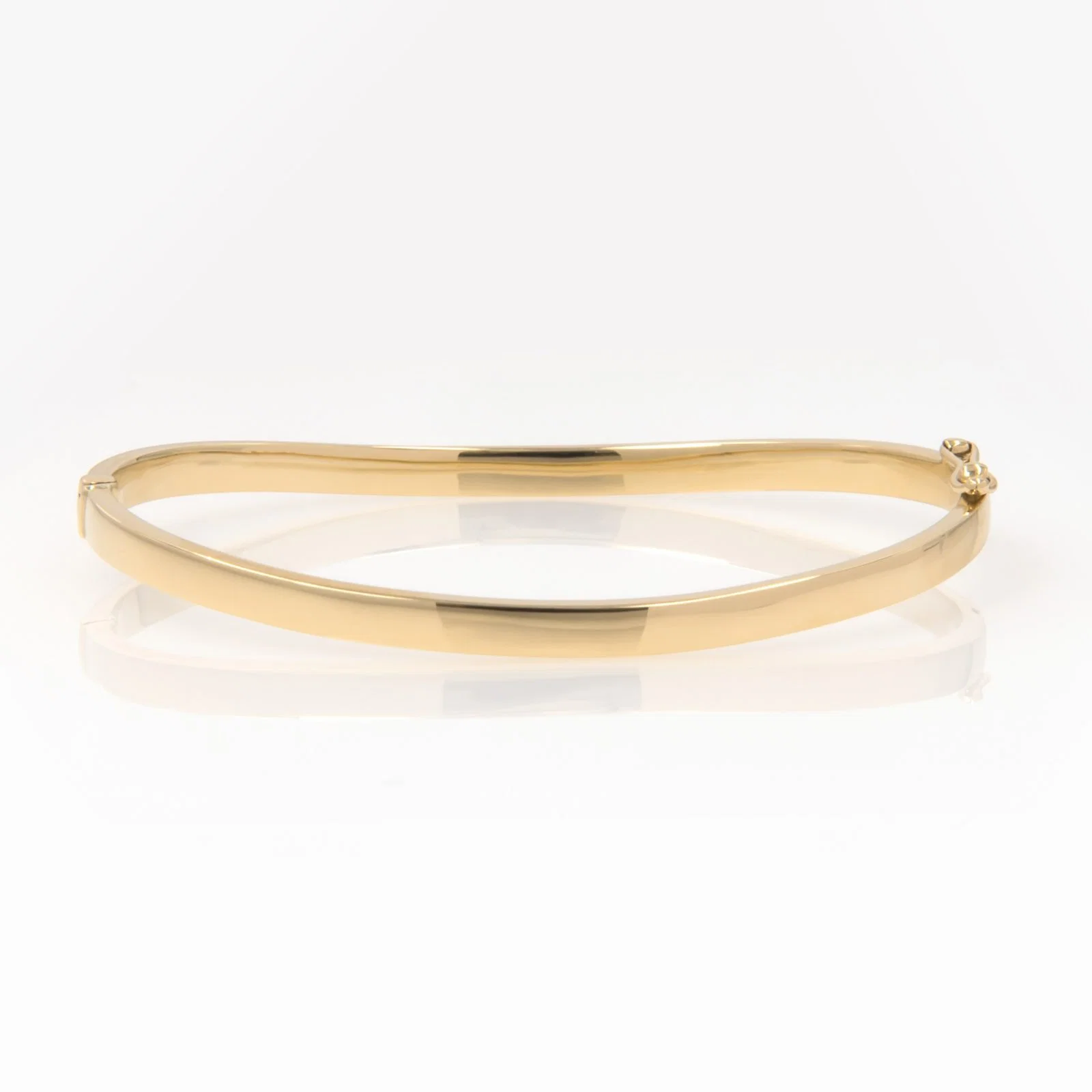 Classic Oval Bangle Curved Bangle — additional product image 5 from AntEva Crafts