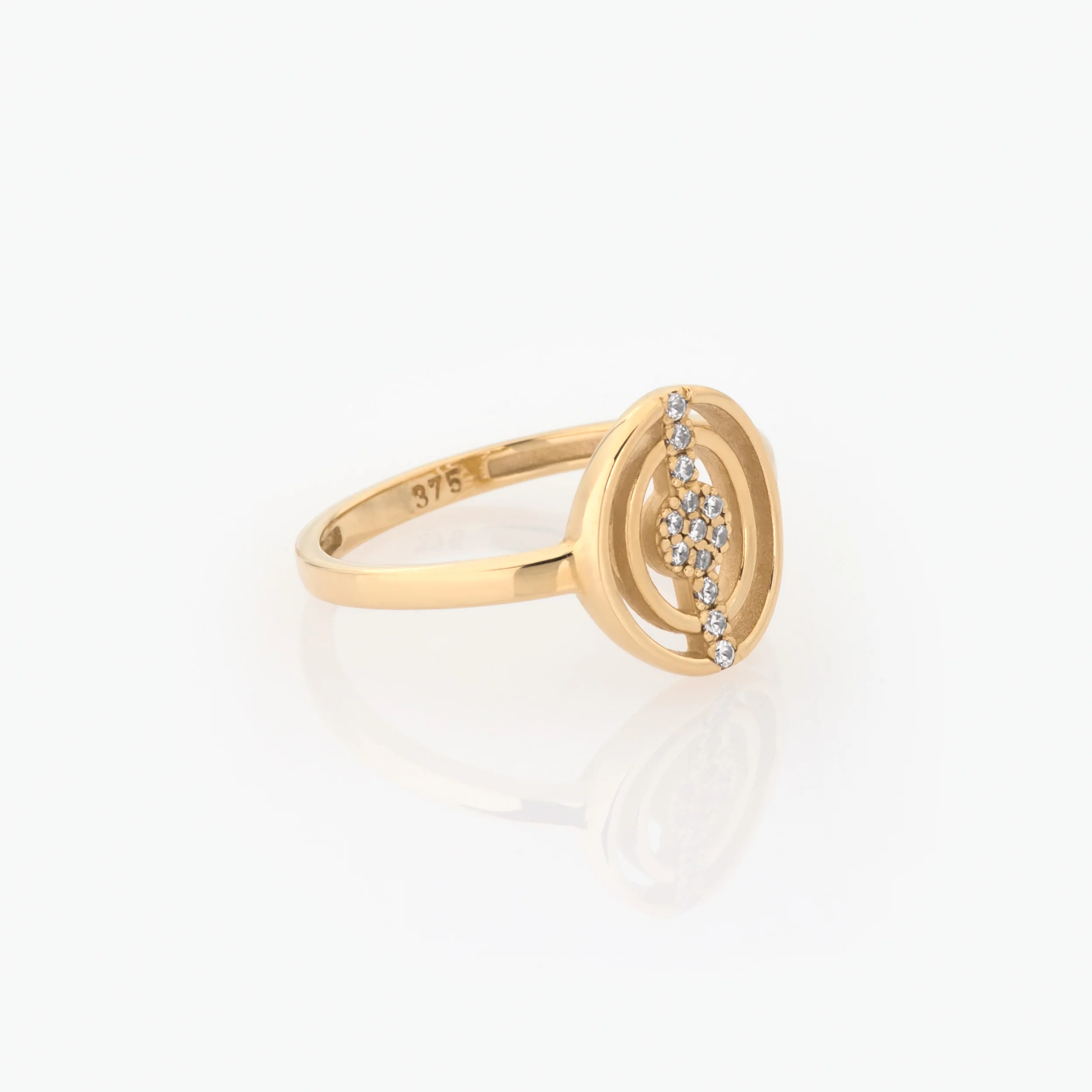 Oval Gemstone Ring — additional product image 3 from AntEva Crafts