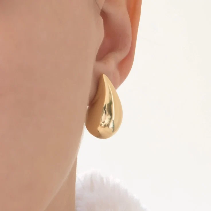 Kendall Big Dome Earrings — additional product image 5 from AntEva Crafts