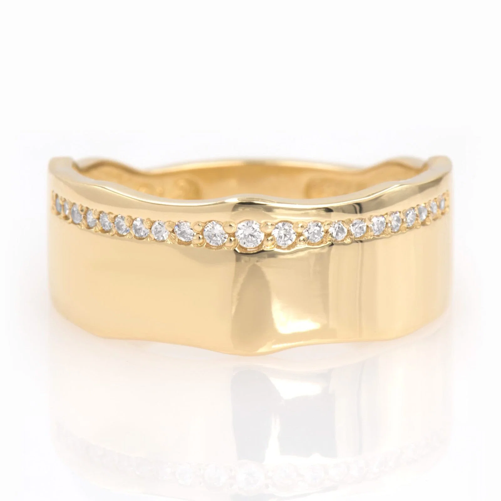 Diamond Band Ring — additional product image 7 from AntEva Crafts