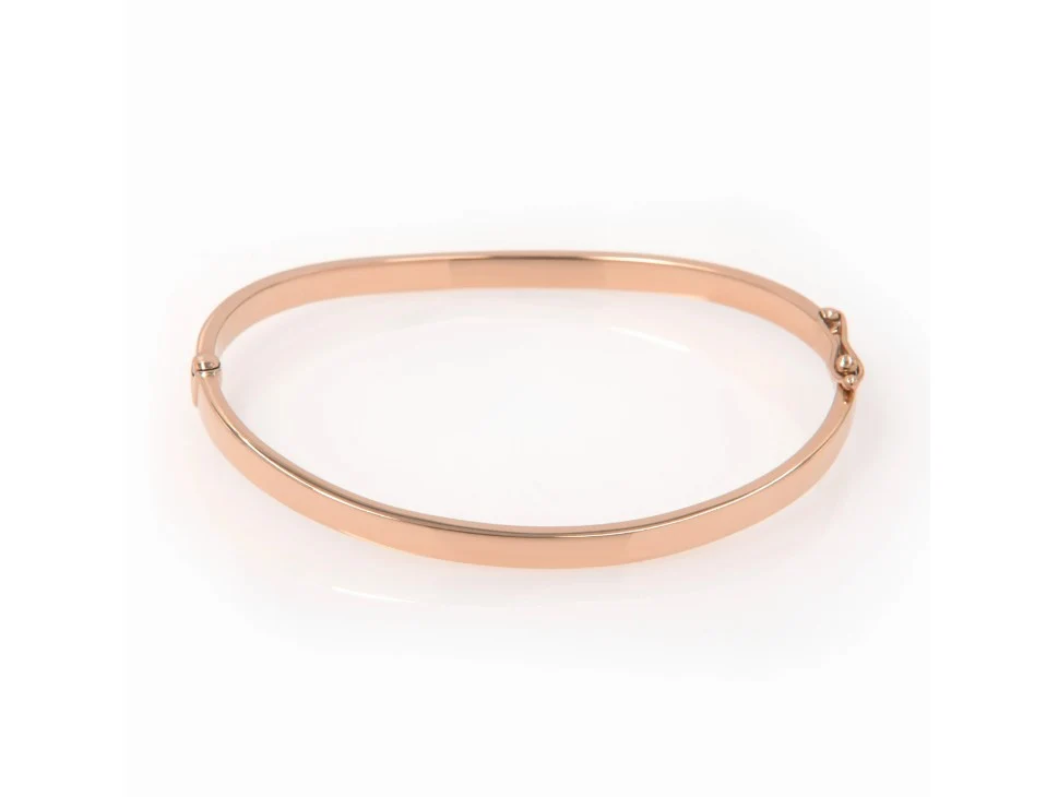Classic Oval Bangle Curved Bangle — additional product image 9 from AntEva Crafts